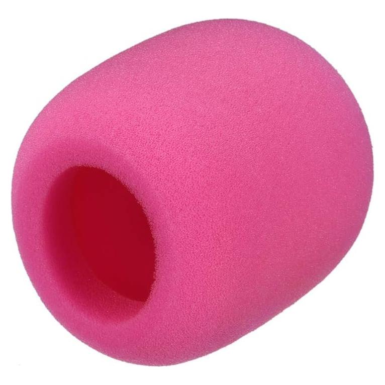 Funda de Esponja para Micrófono uxcell 40mm Rosa Protección Viento