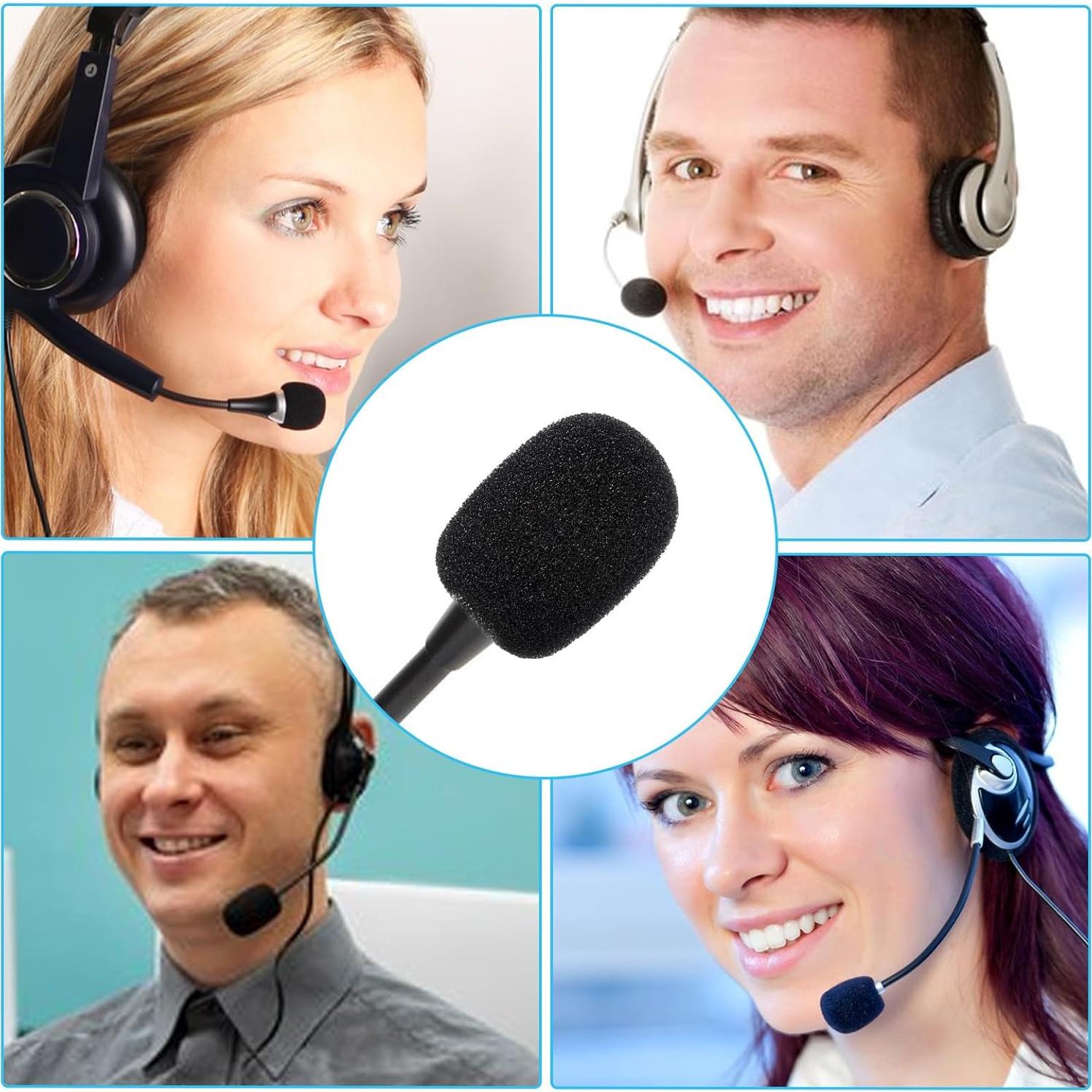 Paquete de 12 Cubiertas de Espuma para Micrófono - Alta Densidad