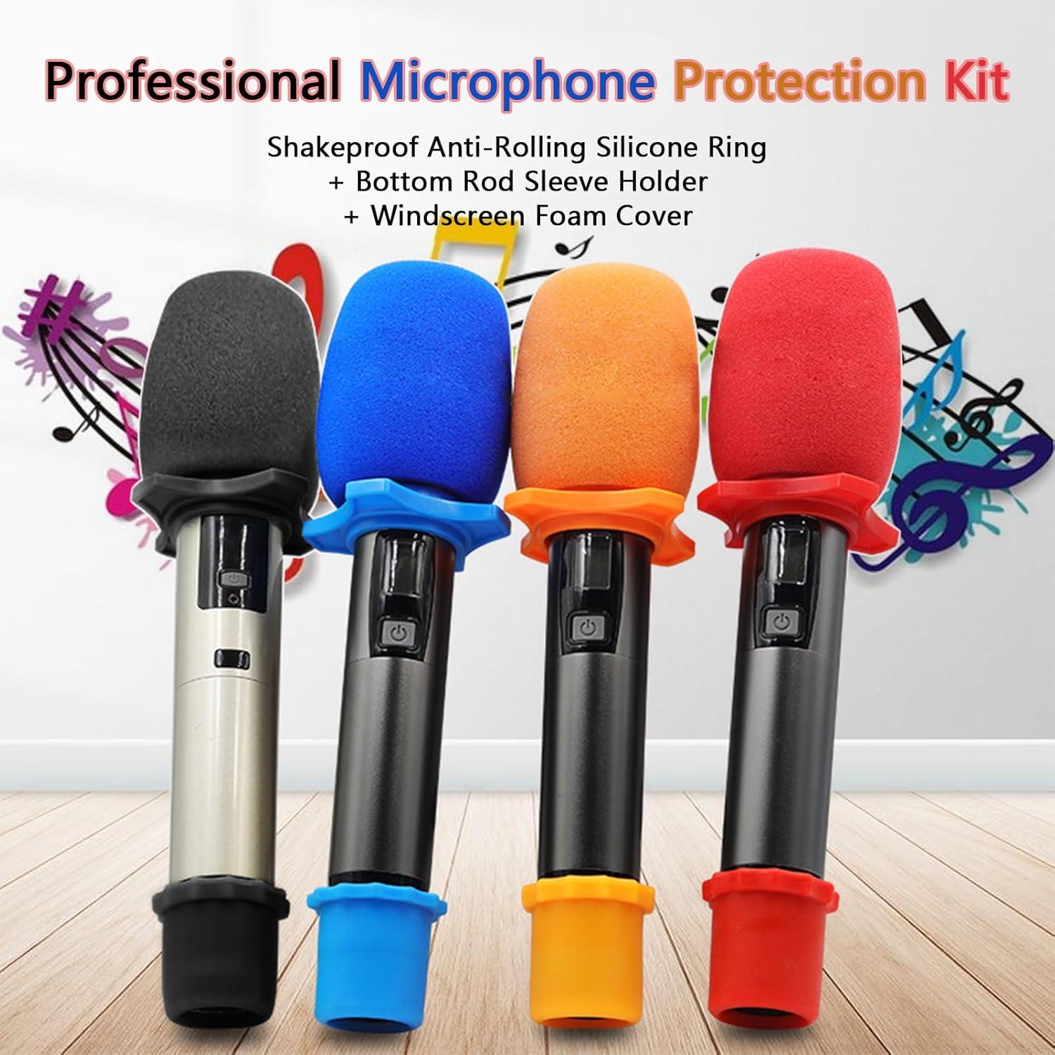 Funda de Espuma para Micrófono Soundspire 6-Pack 76x60mm Gris