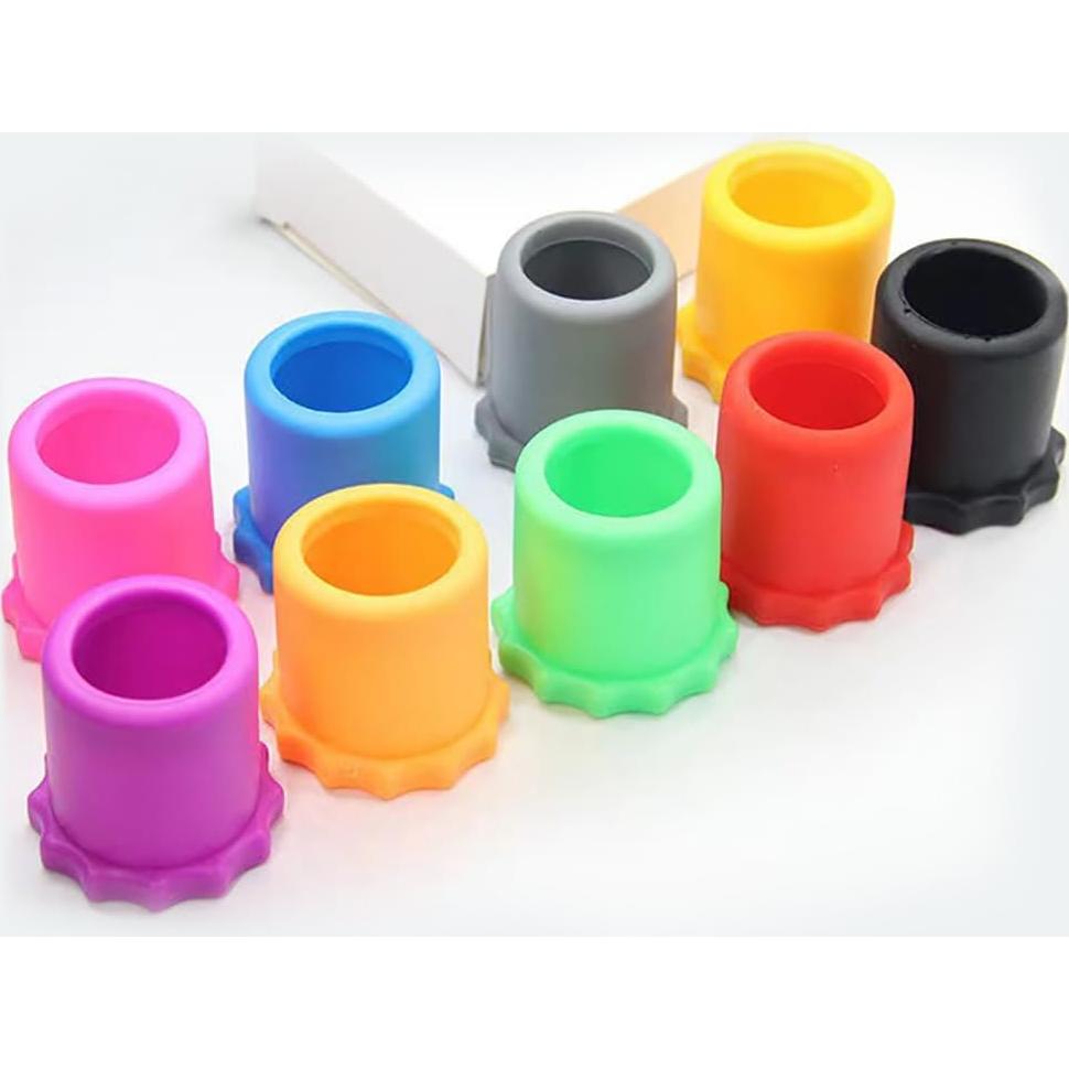 8 Juegos de Cubiertas de Espuma y Silicona para Micrófono UUYYEO