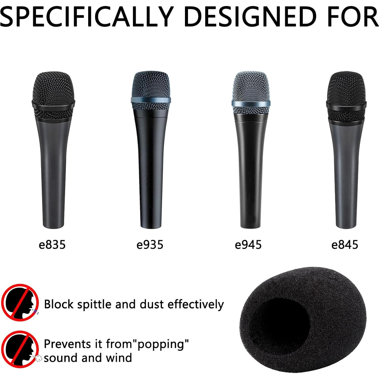 Filtro de Espuma Geekria para Micrófono Sennheiser E 935 - 2 Piezas