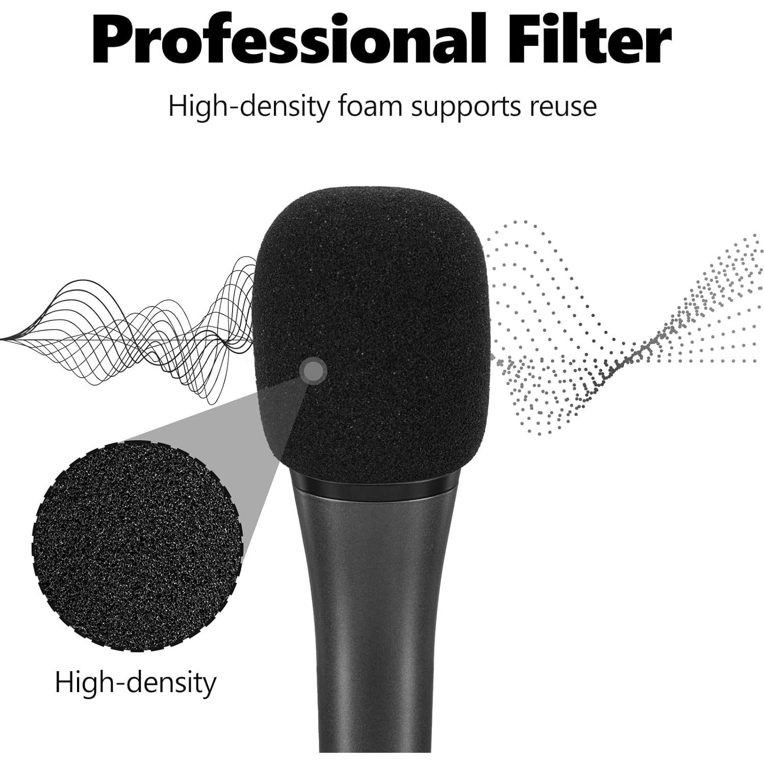Filtro de Espuma Geekria para Micrófono Sennheiser E 935 - 2 Piezas