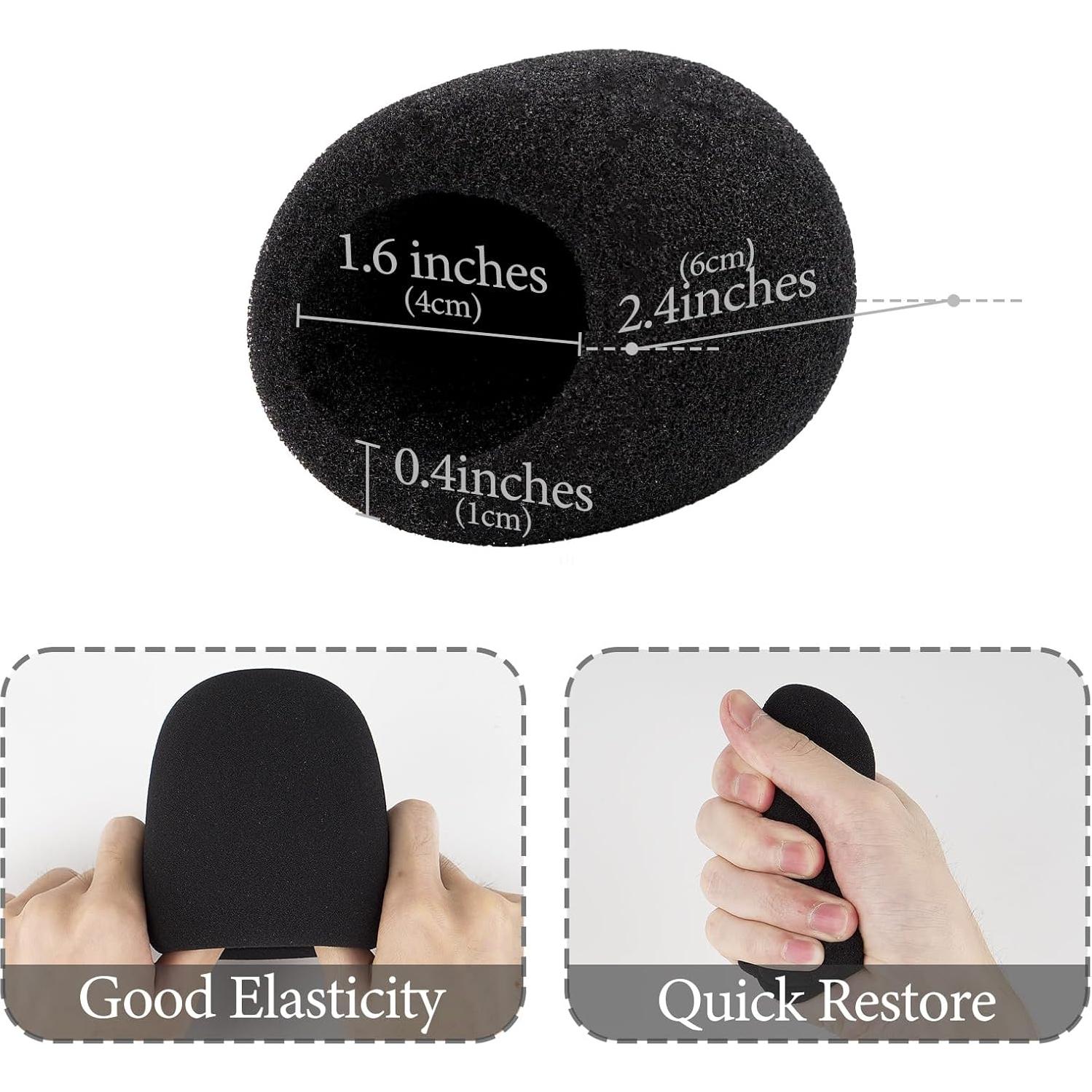 Filtro de Espuma Geekria para Micrófono Sennheiser E 935 - 2 Piezas