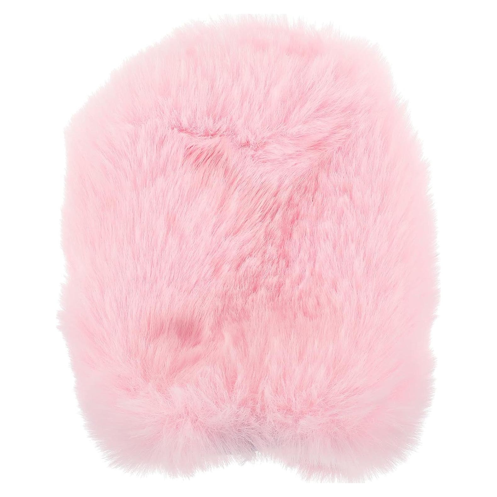 Funda Peluda para Micrófono Vaguelly Rosa - Parabrisas Antiviento