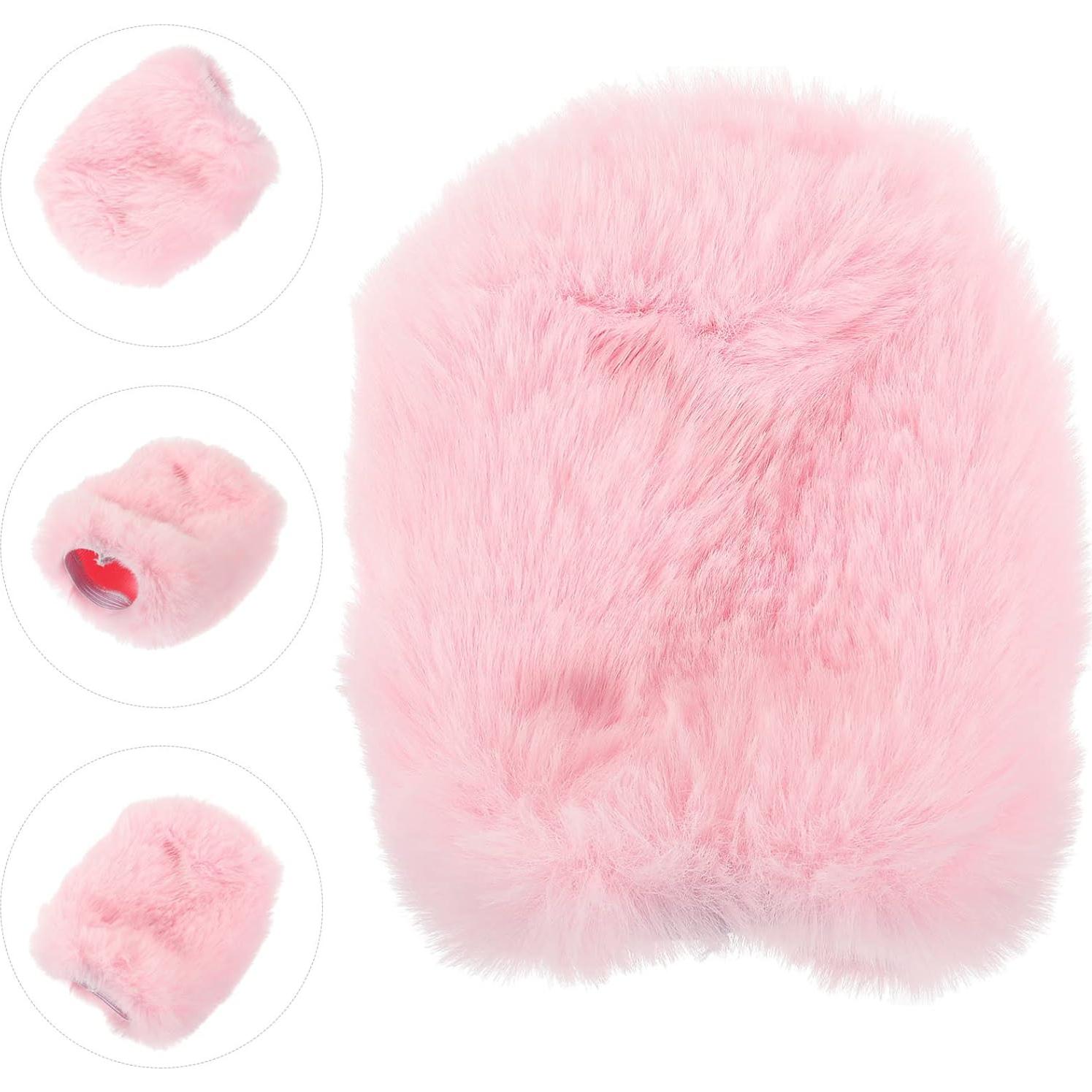 Funda Peluda para Micrófono Vaguelly Rosa - Parabrisas Antiviento