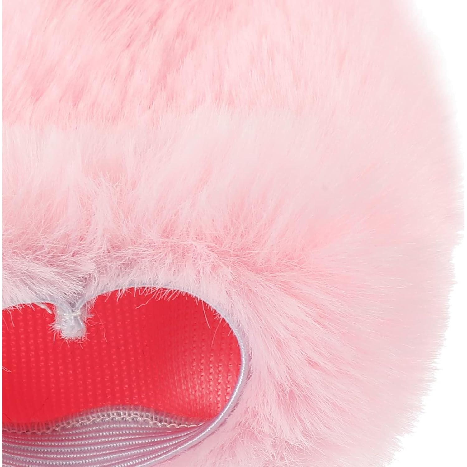 Funda Peluda para Micrófono Vaguelly Rosa - Parabrisas Antiviento