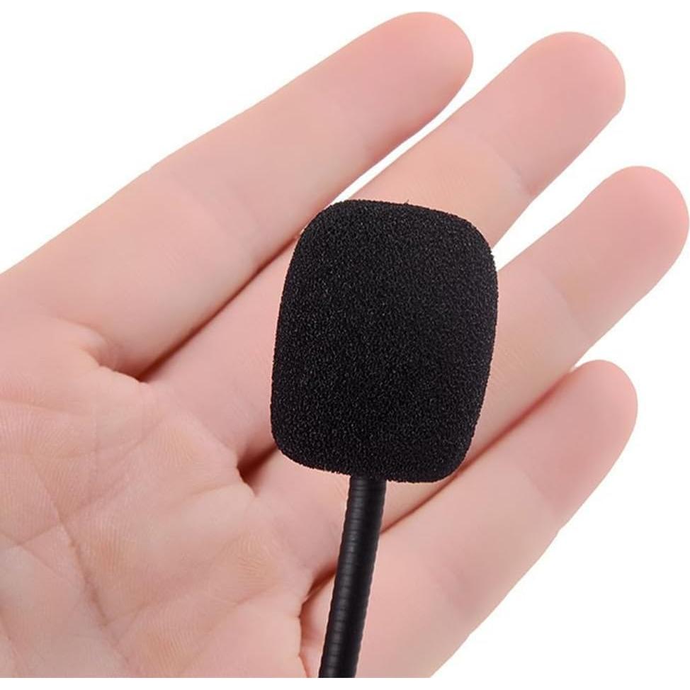 30 Cubiertas de Espuma para Micrófono de Solapa Negro
