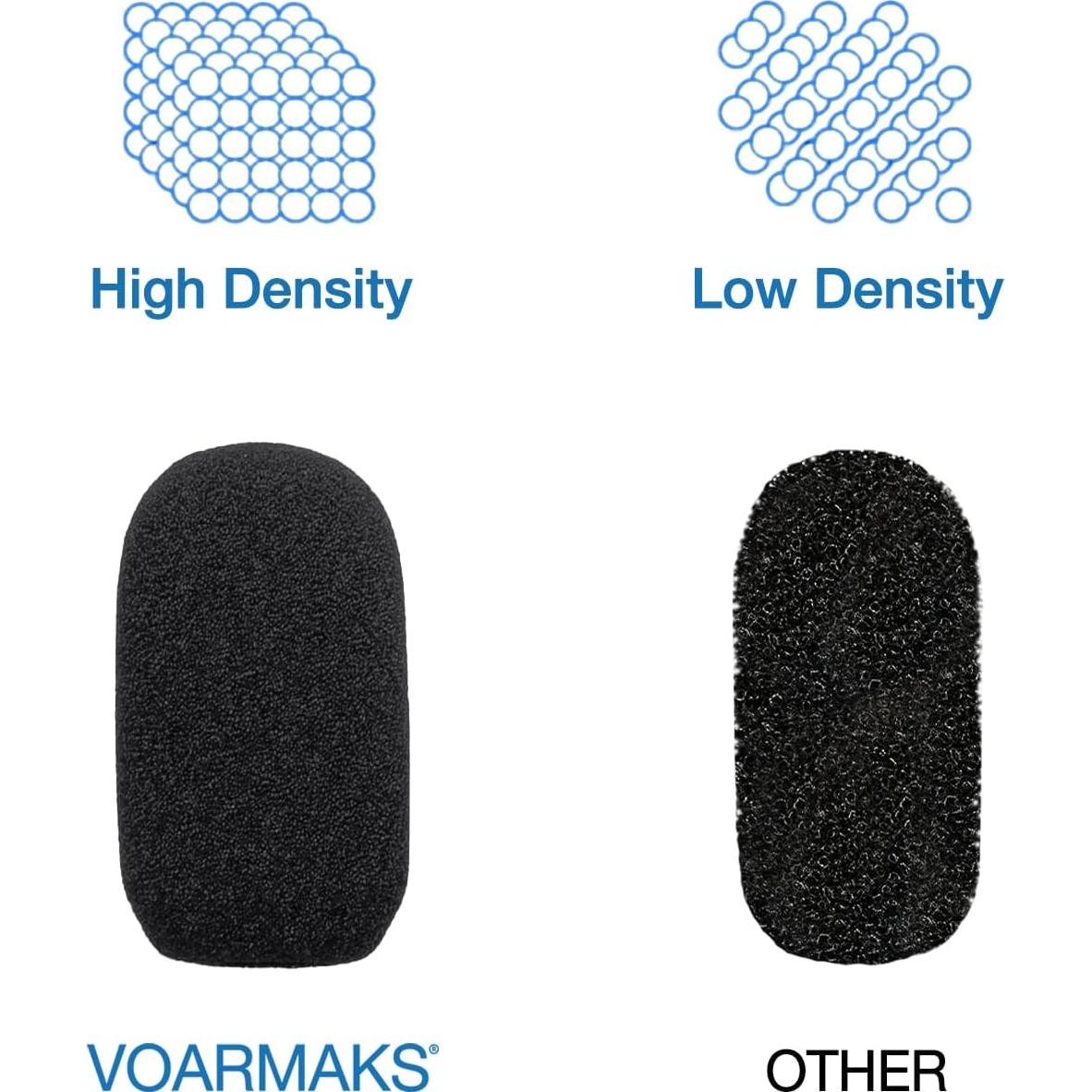 Paquete de 4 fundas de espuma para micrófono Shure SM31 FT