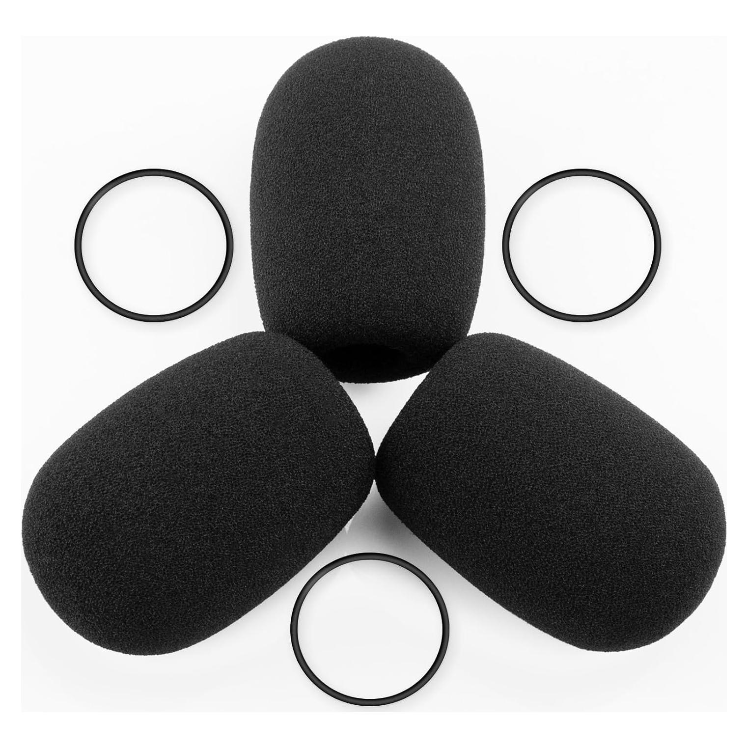 Cubierta de micrófono LEFXMOPHY para Rugged Air RA200 RA250 RA900 RA980 RA950 - 3-Pack