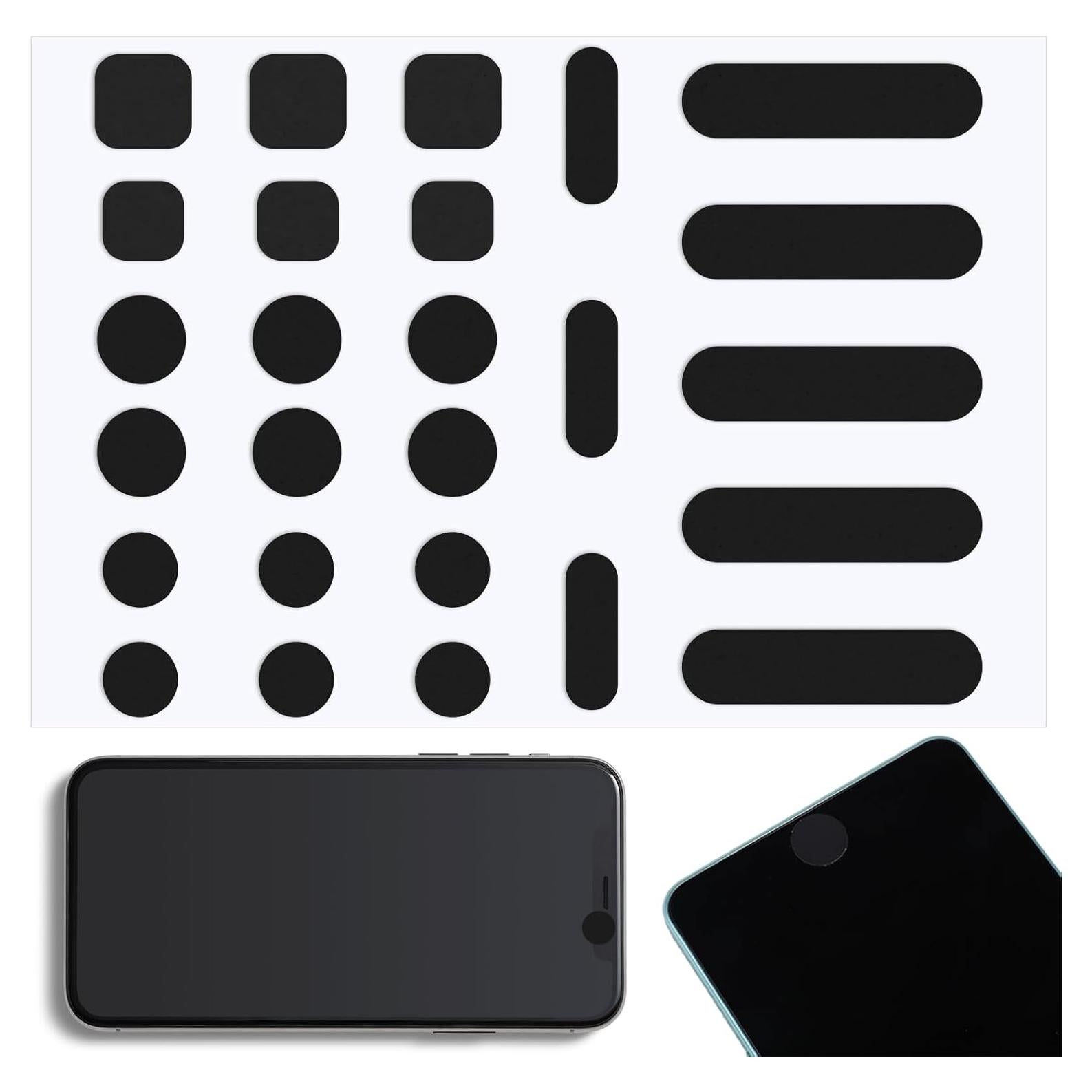 Cubiertas de Webcam QfwdfcTrenz - 26 Piezas Protección Privacidad