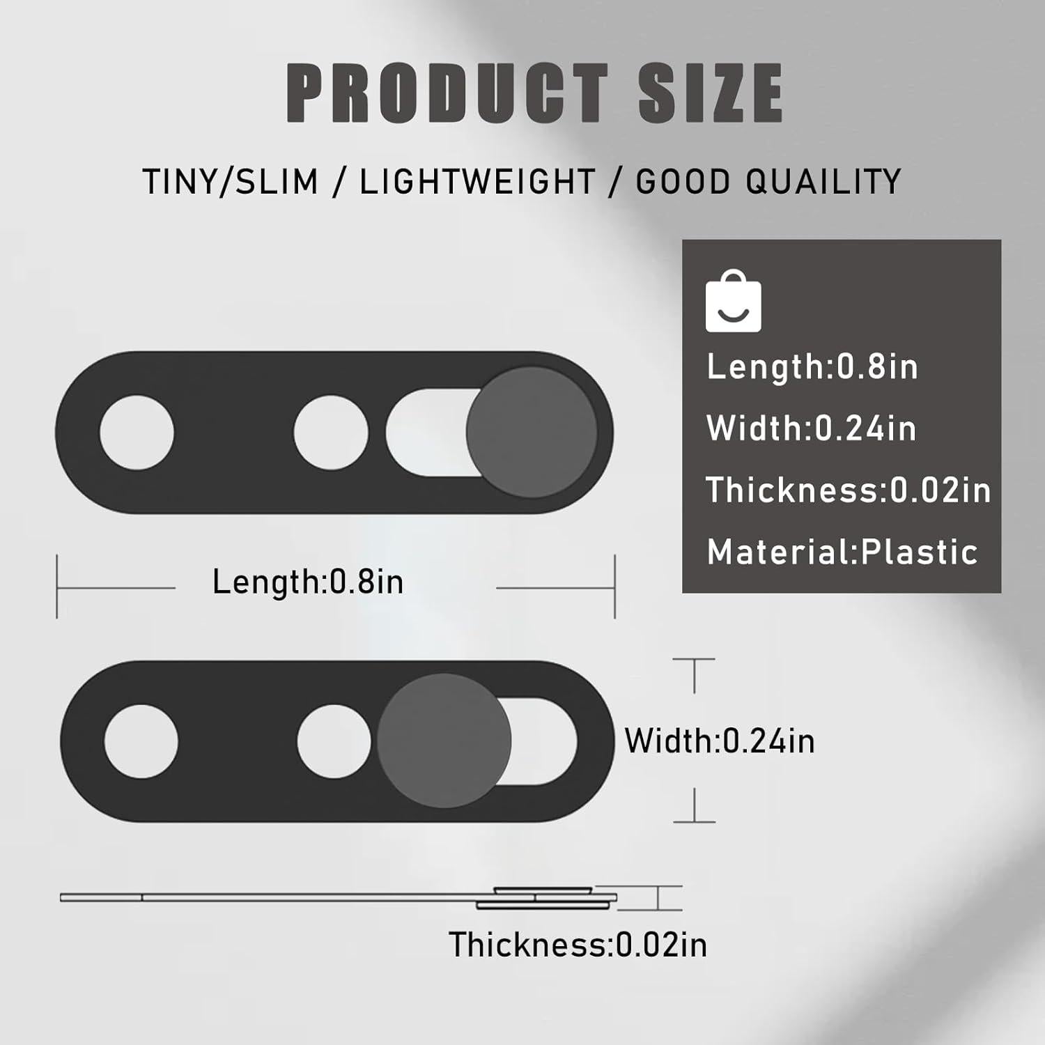 Front Camera Cover Compatible for iPhone 16/16Plus/16Pro/16Pro Max/15/15 Plus/15 Pro/15 Pro Max/14 Pro/14 Pro Max,Webcam Cover Protect Privacy and Security,Not Affect Face ID,Black-Updated Version