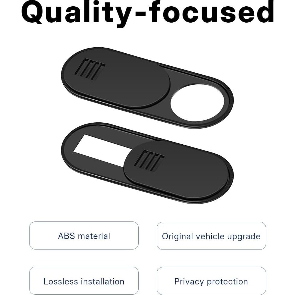 3 PCS Cubierta de Cámara Nummove para Tesla Model 3/Y