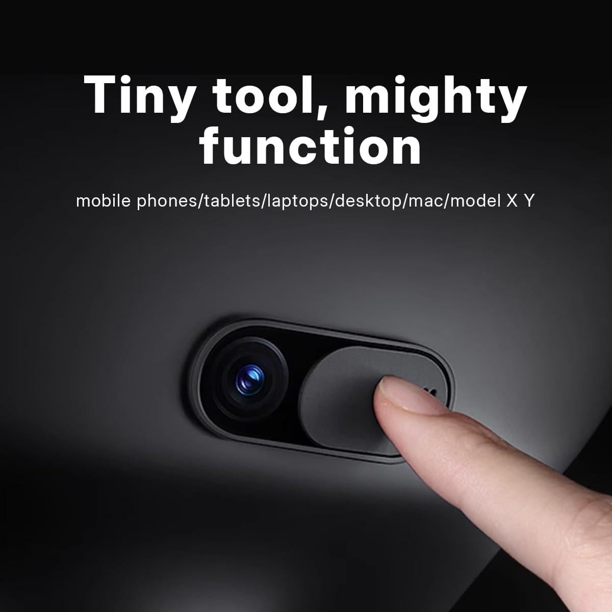 3 PCS Cubierta de Cámara Nummove para Tesla Model 3/Y