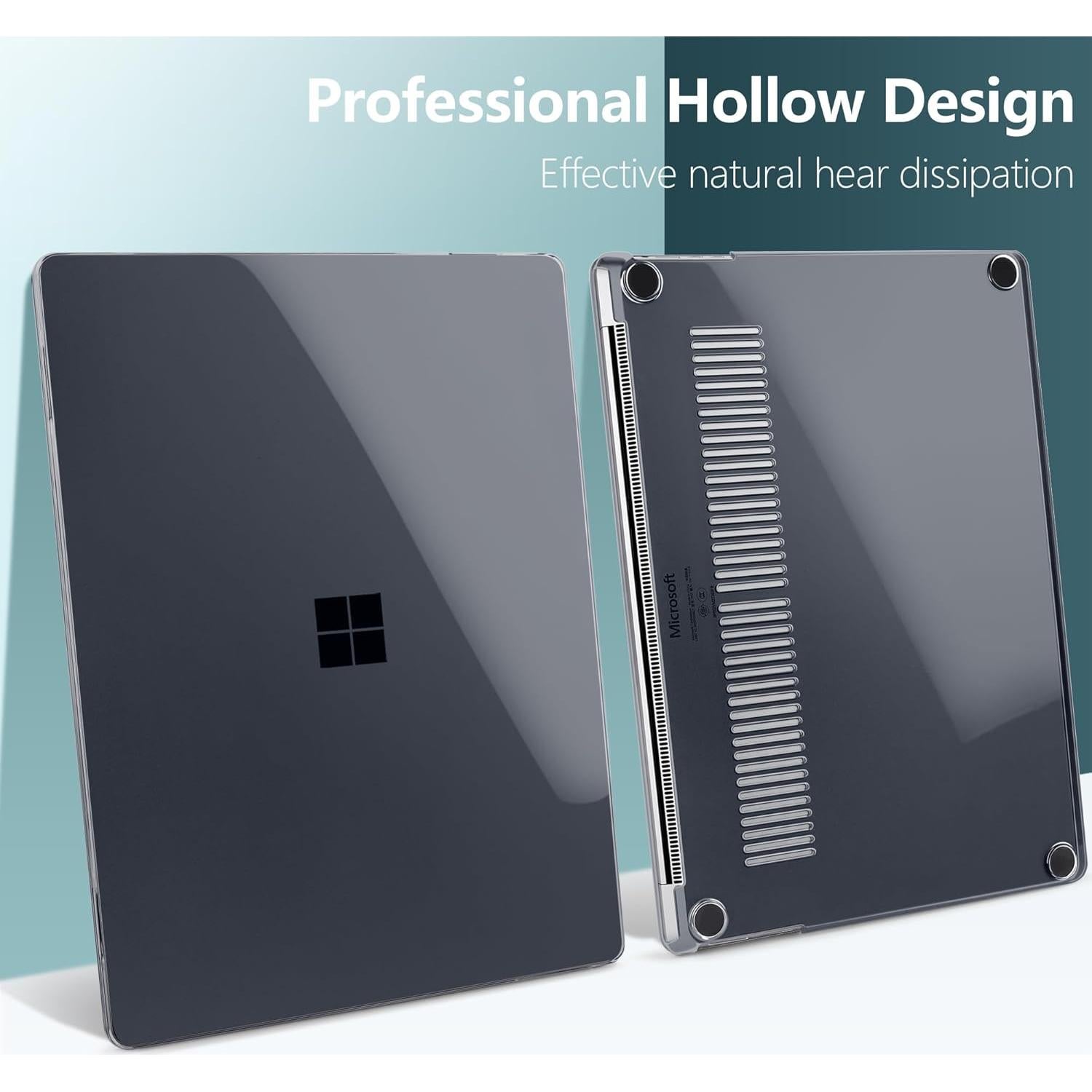 Funda Transparente para Laptop Microsoft Surface 15" 2024 - Loyrina