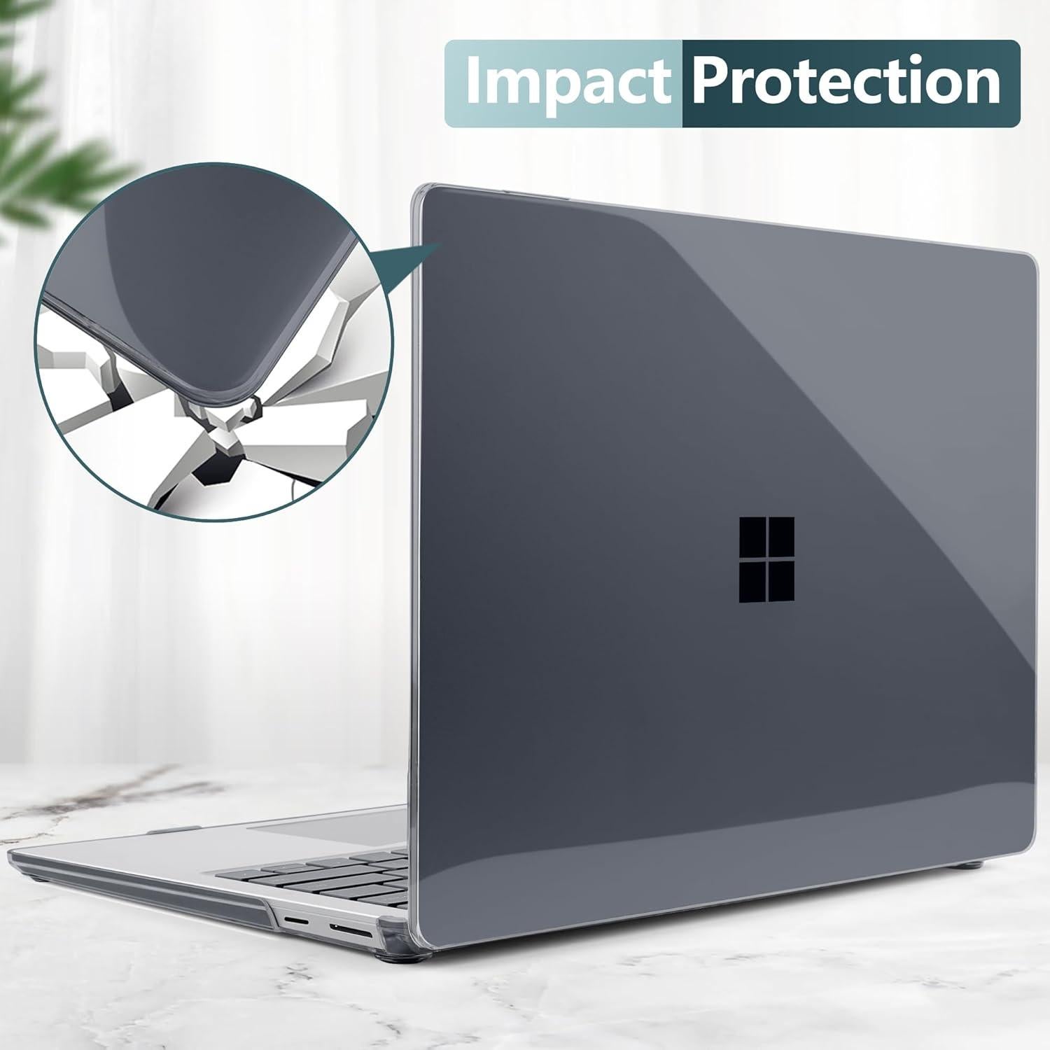 Funda Transparente para Laptop Microsoft Surface 15" 2024 - Loyrina