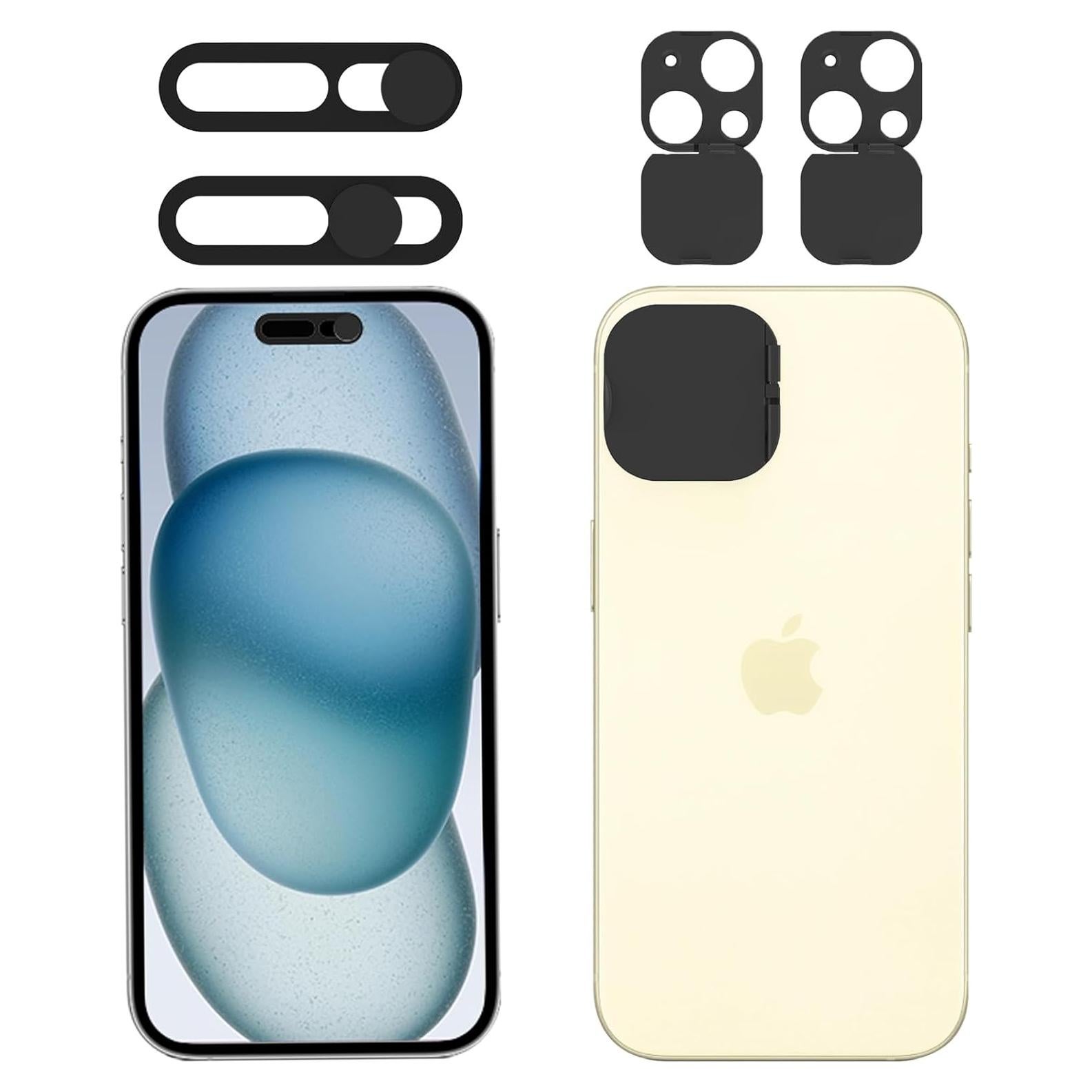 Cubierta de Privacidad EYSOFT para iPhone 15/15 Plus - 2 Pack