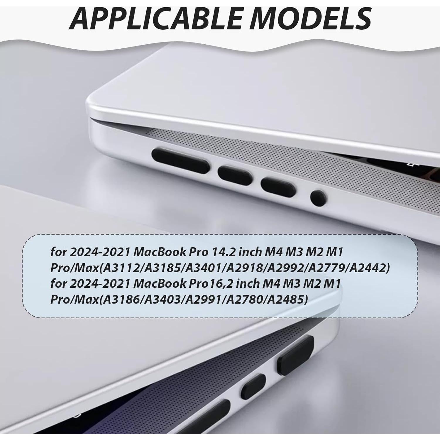 Kit de 56 Tapones de Silicona Anti-Dust para Laptop TNJPSEK