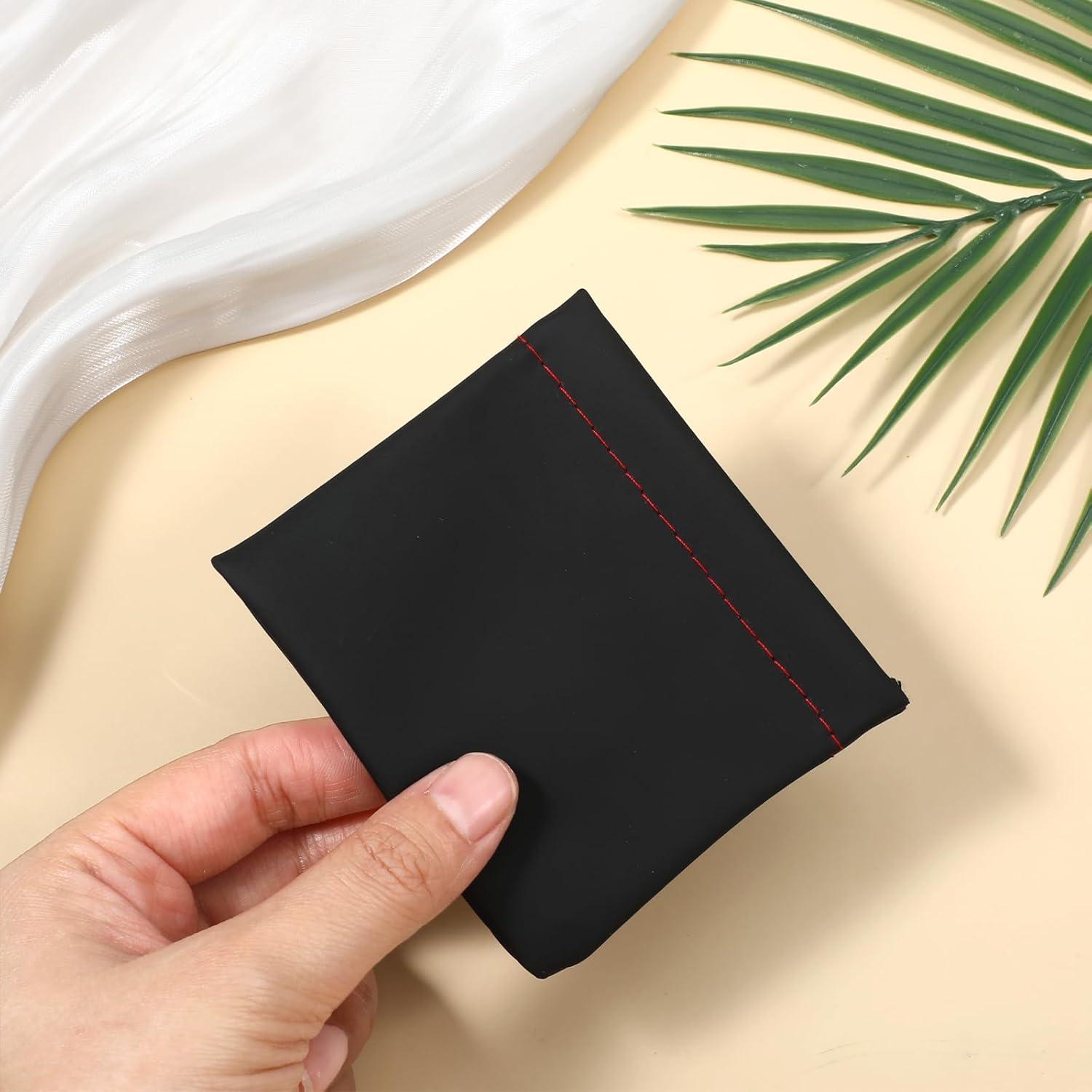 Bolsa de Almacenamiento de Auriculares 6 PCS Hpmjz Negra