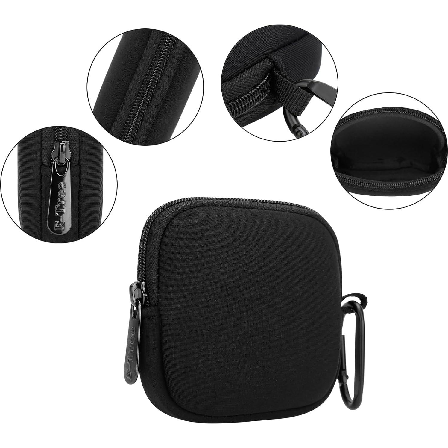 E-Tree 2 Piezas Mini Bolsa Neopreno Organizador Accesorios