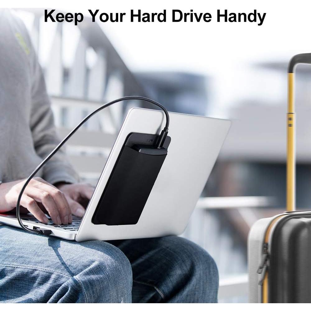 Funda Portátil ESR para Disco Duro Externo - Negro