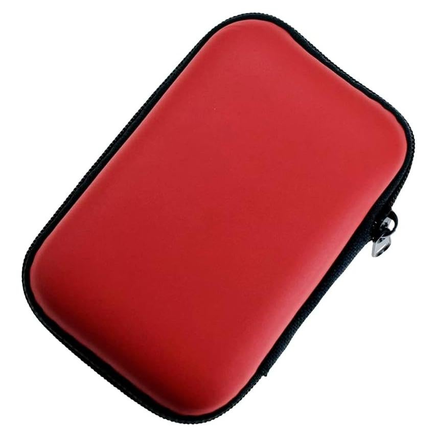 Funda de Almacenamiento Portátil YDLan para Auriculares Rojo