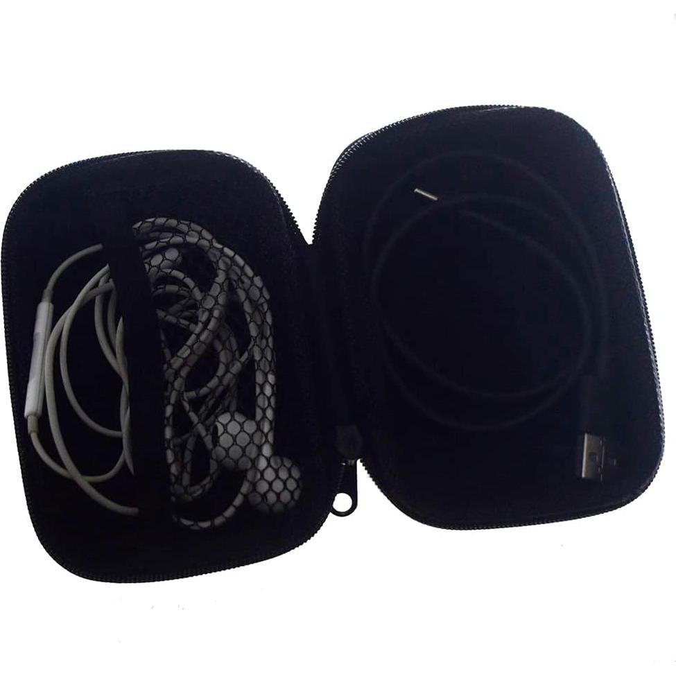 Funda de Almacenamiento Portátil YDLan para Auriculares Rojo