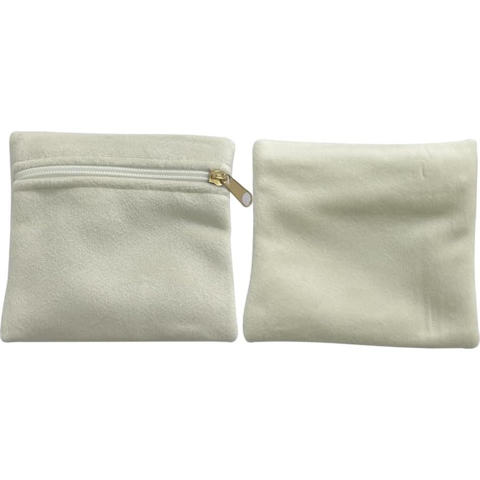 8 Bolsas de Joyas de Terciopelo Wanerxin 10x10 cm Color Mixto