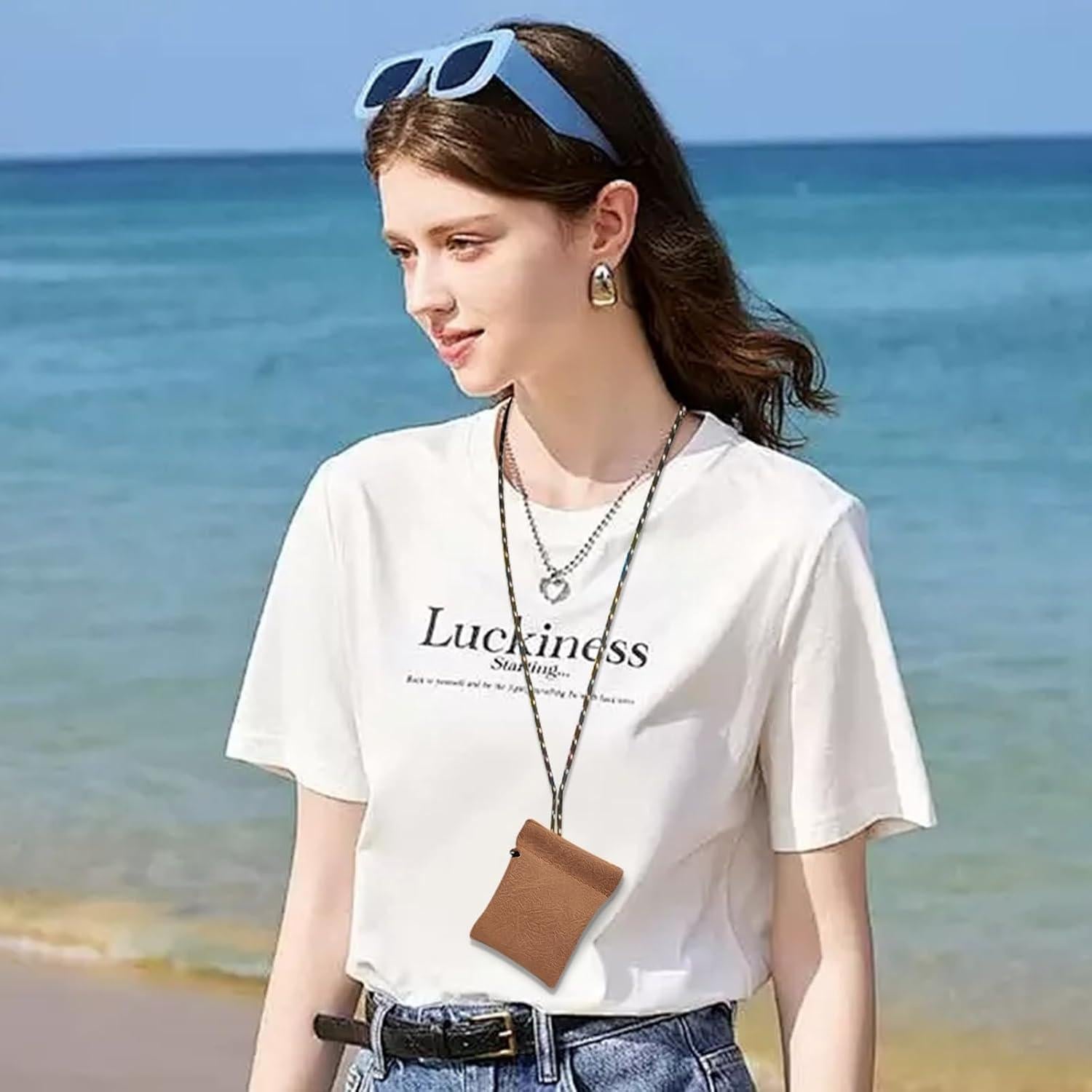 Bolsa de Almacenamiento para Auriculares AfitLulu Negra 9.5x7cm