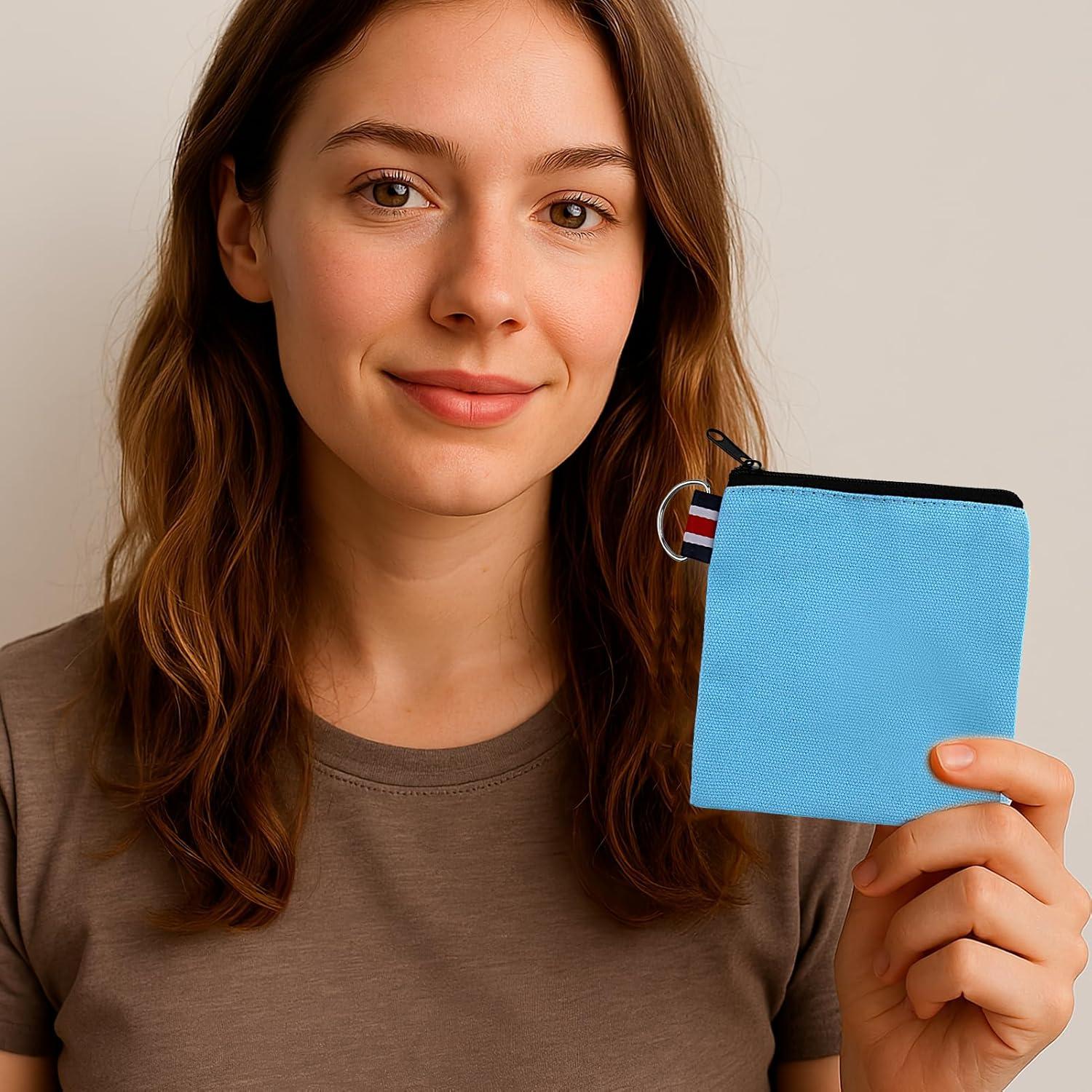 Paquete de 3 Bolsas de Lona Pequeñas con Cierre CZMZHFC