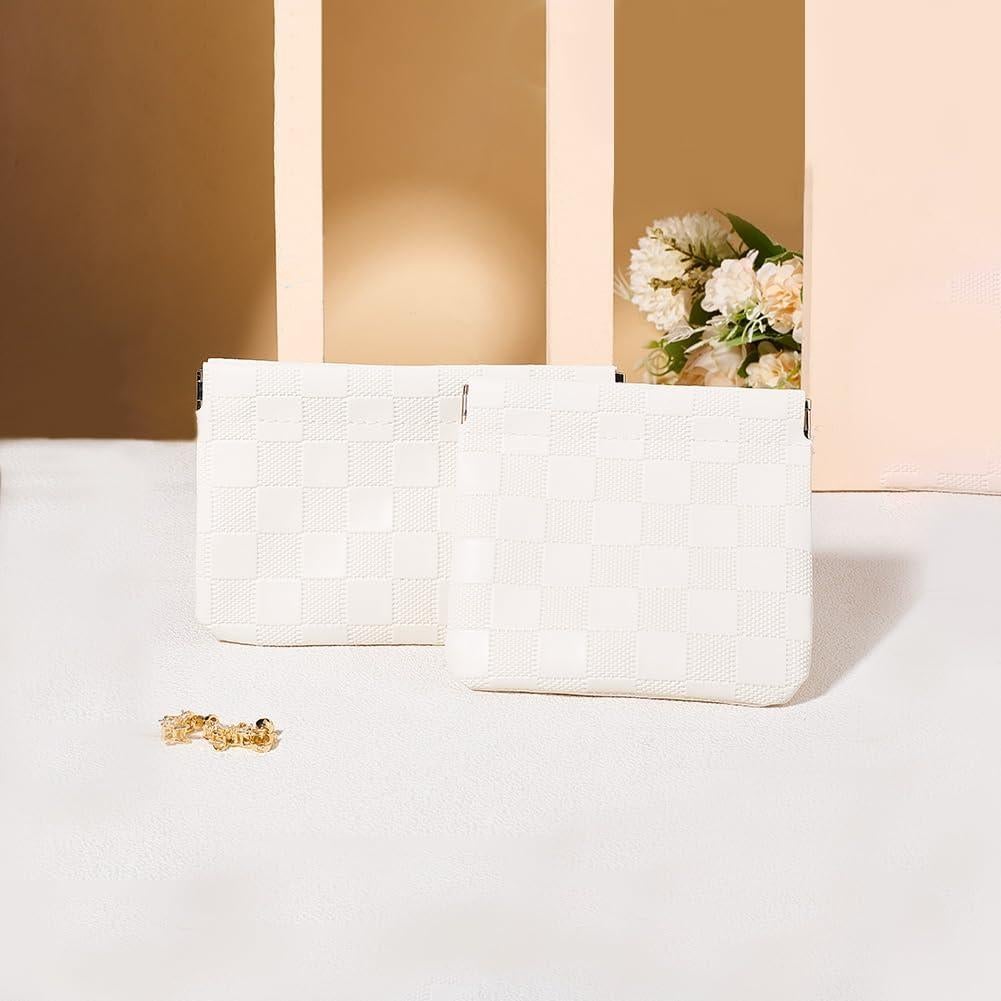 2 Piezas Bolsa de Maquillaje BEAMARKER Impermeable 15x11 cm