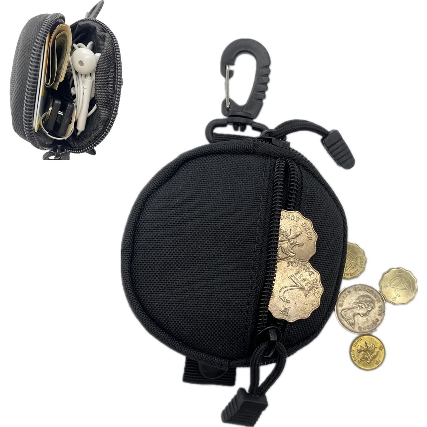 Estuche EDC Shiyueshiri Negro 10 cm Impermeable Táctico