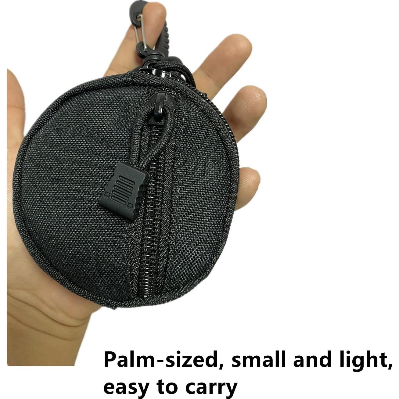 Estuche EDC Shiyueshiri Negro 10 cm Impermeable Táctico