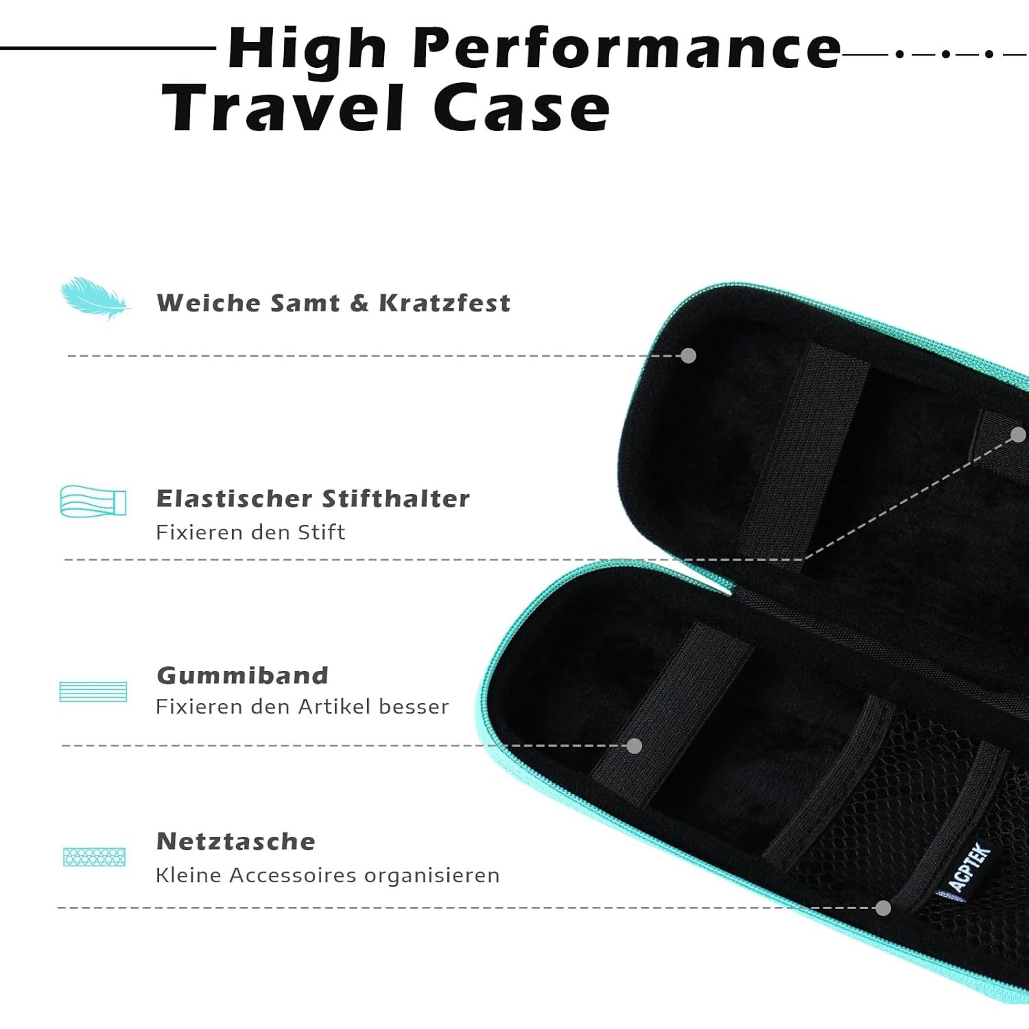 Estuche para Lápiz AGPTEK Verde Compatible con Apple Pencil