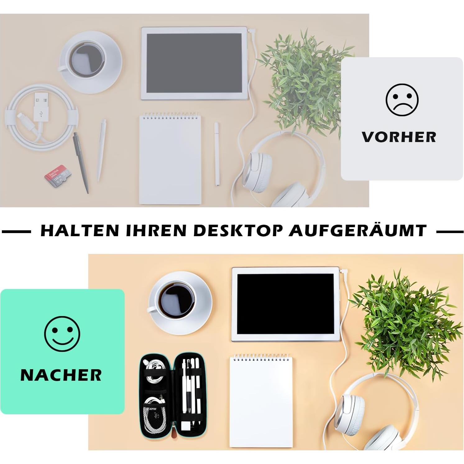 Estuche para Lápiz AGPTEK Verde Compatible con Apple Pencil