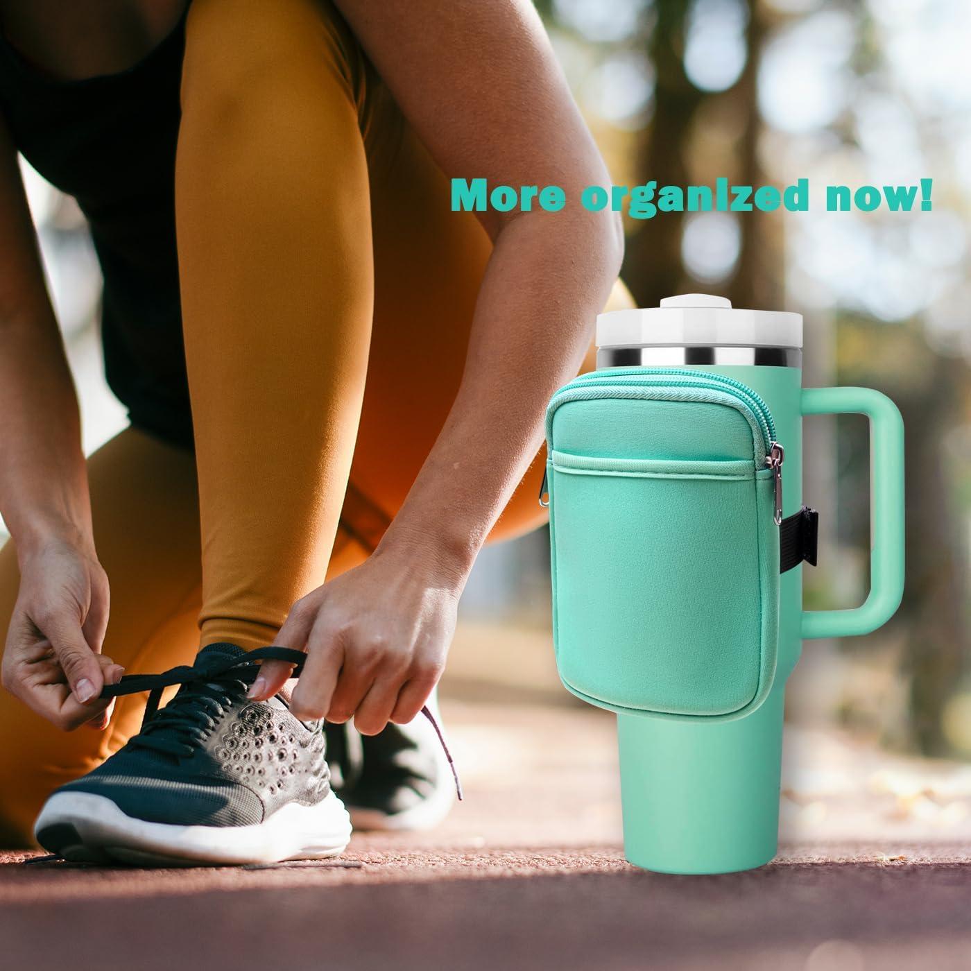 Funda para Botella de Agua HEYSKAY Verde Neopreno 20-40oz