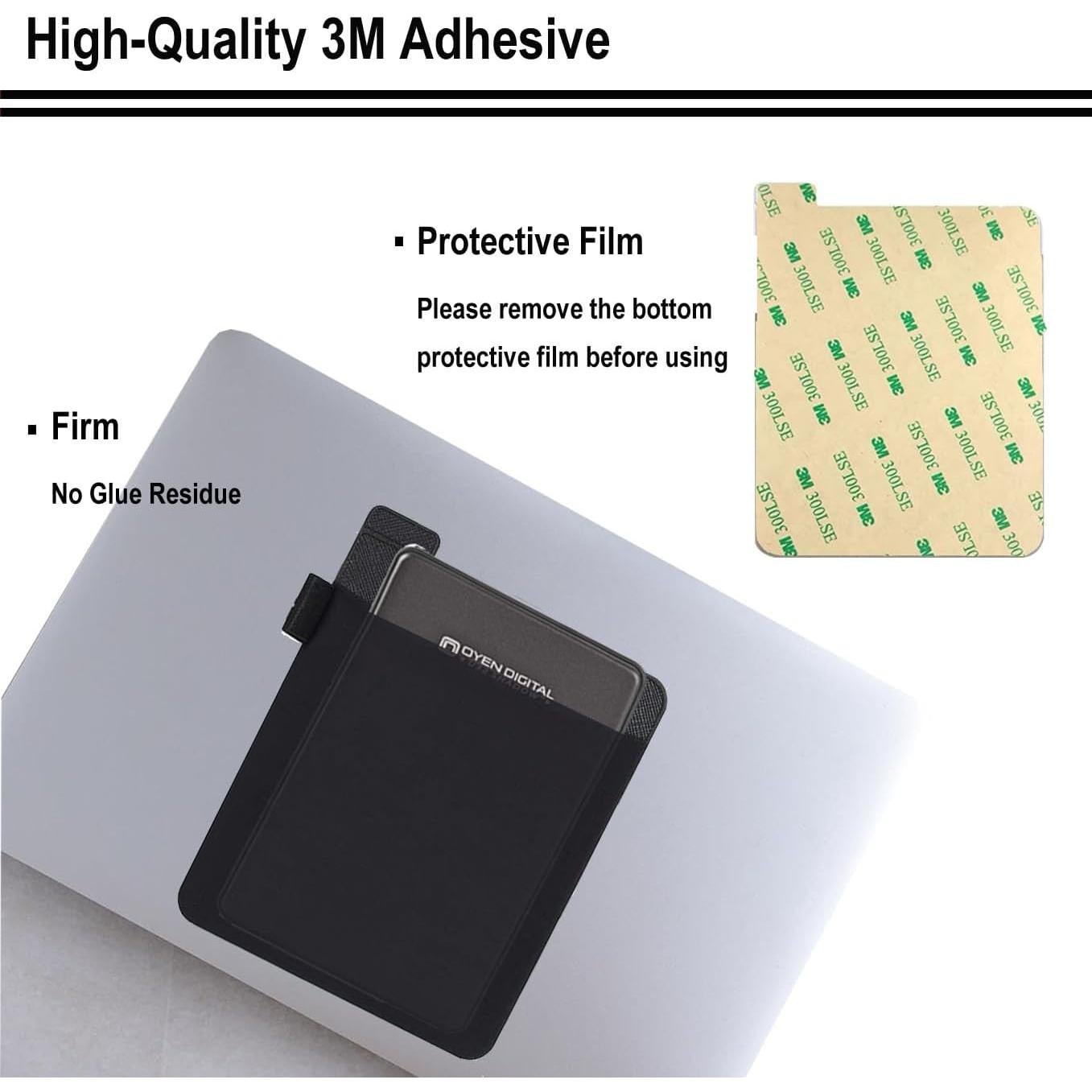 Funda Adhesiva para Disco Duro Externo ZSHMJMJ 15x11.5cm