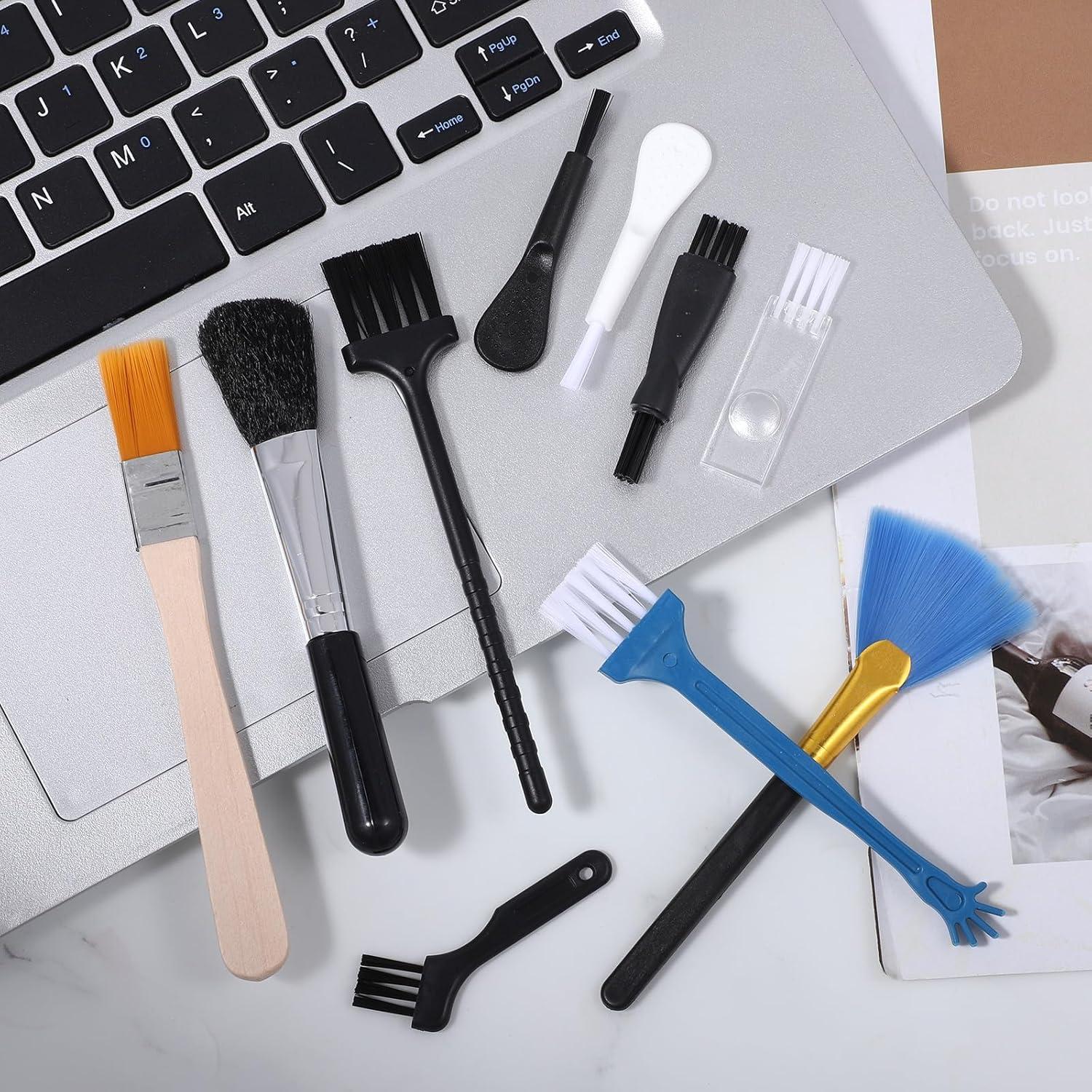 Kit de 10 Cepillos de Limpieza para Teclado Bewudy