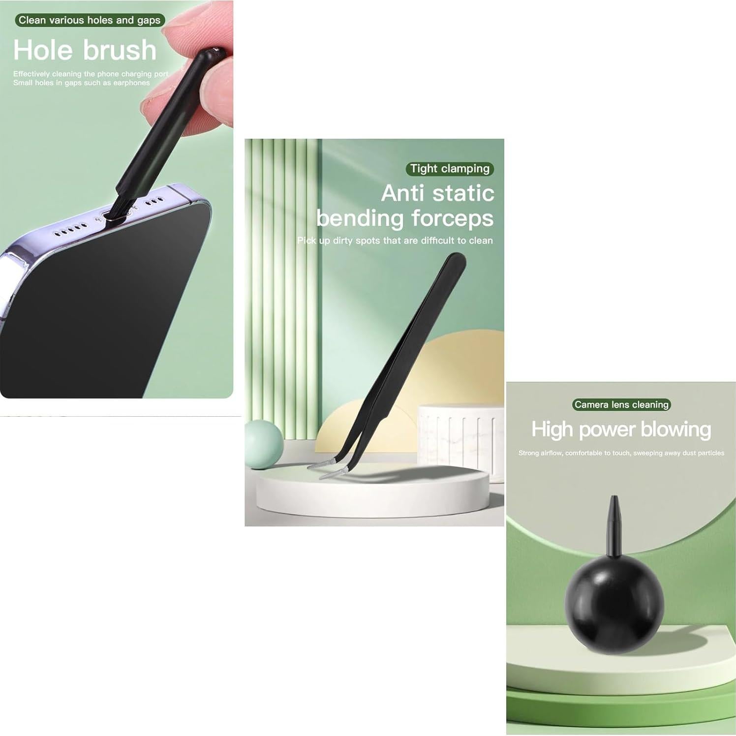 Kit de Limpieza Multifuncional Disscool 19 en 1 para Electrónicos