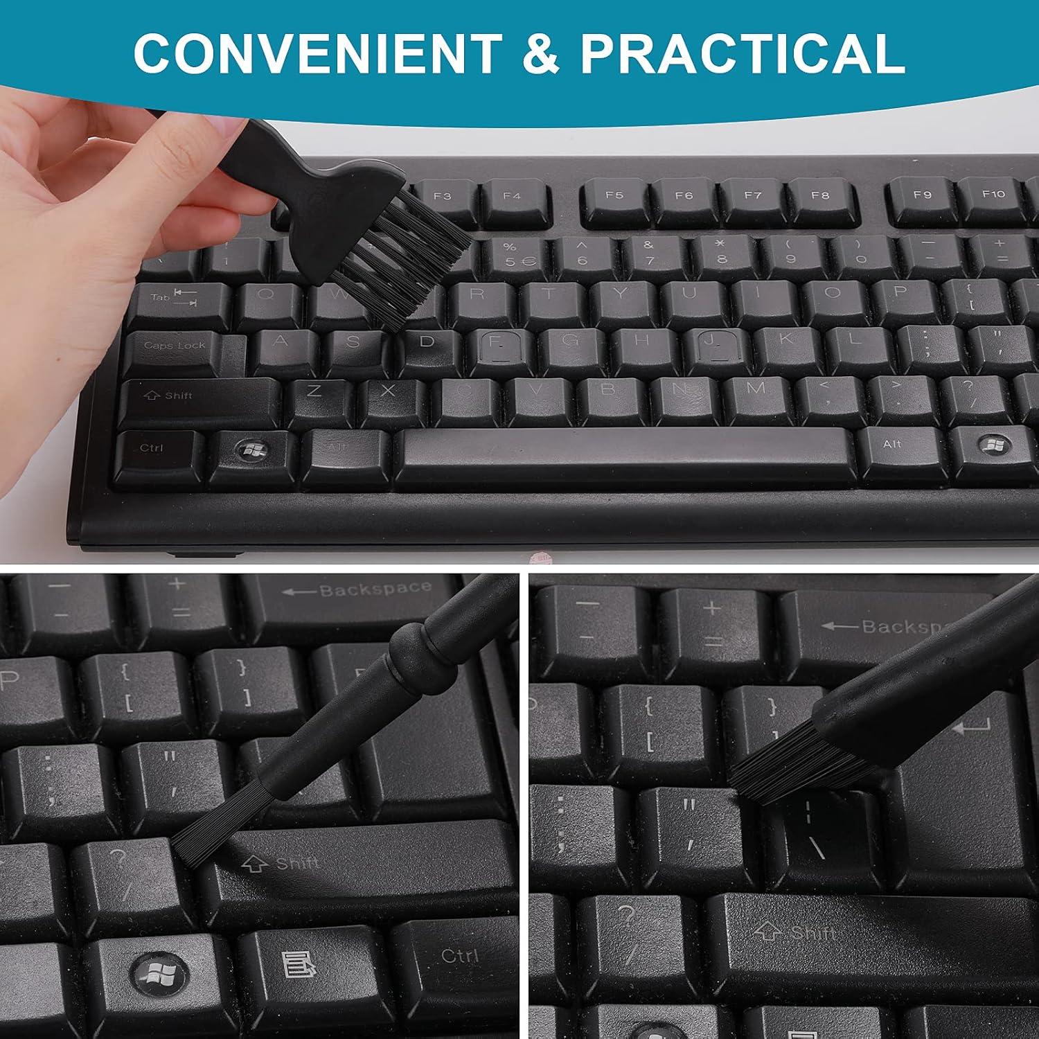 TIESOME Set de 7 Cepillos Antiestáticos para Limpieza