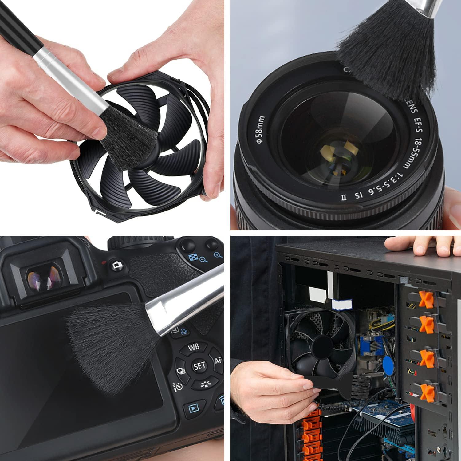 4 Cepillos Antiestáticos Dokpav para Limpieza de Teclados