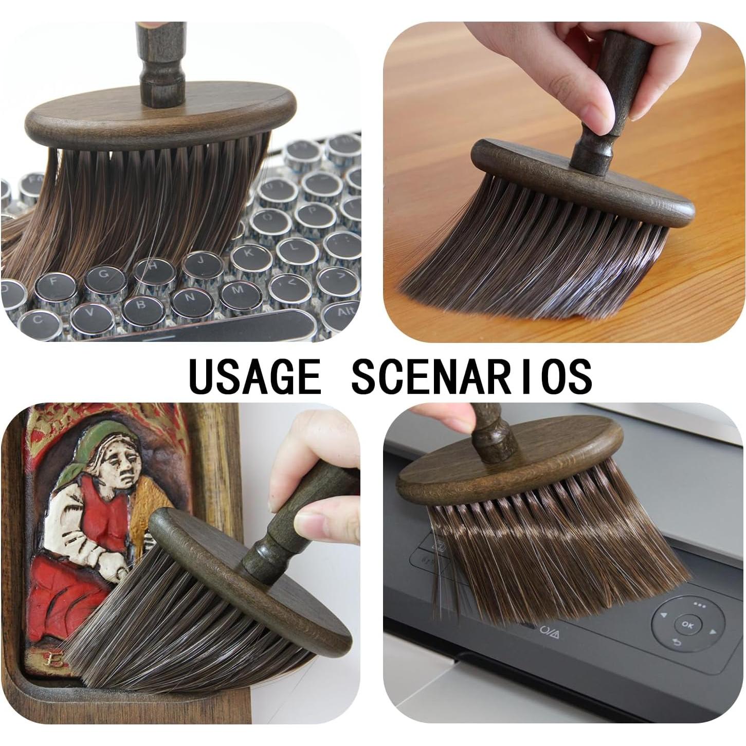 Cepillo de Limpieza de Teclado Gotpgoda de Madera y PBT