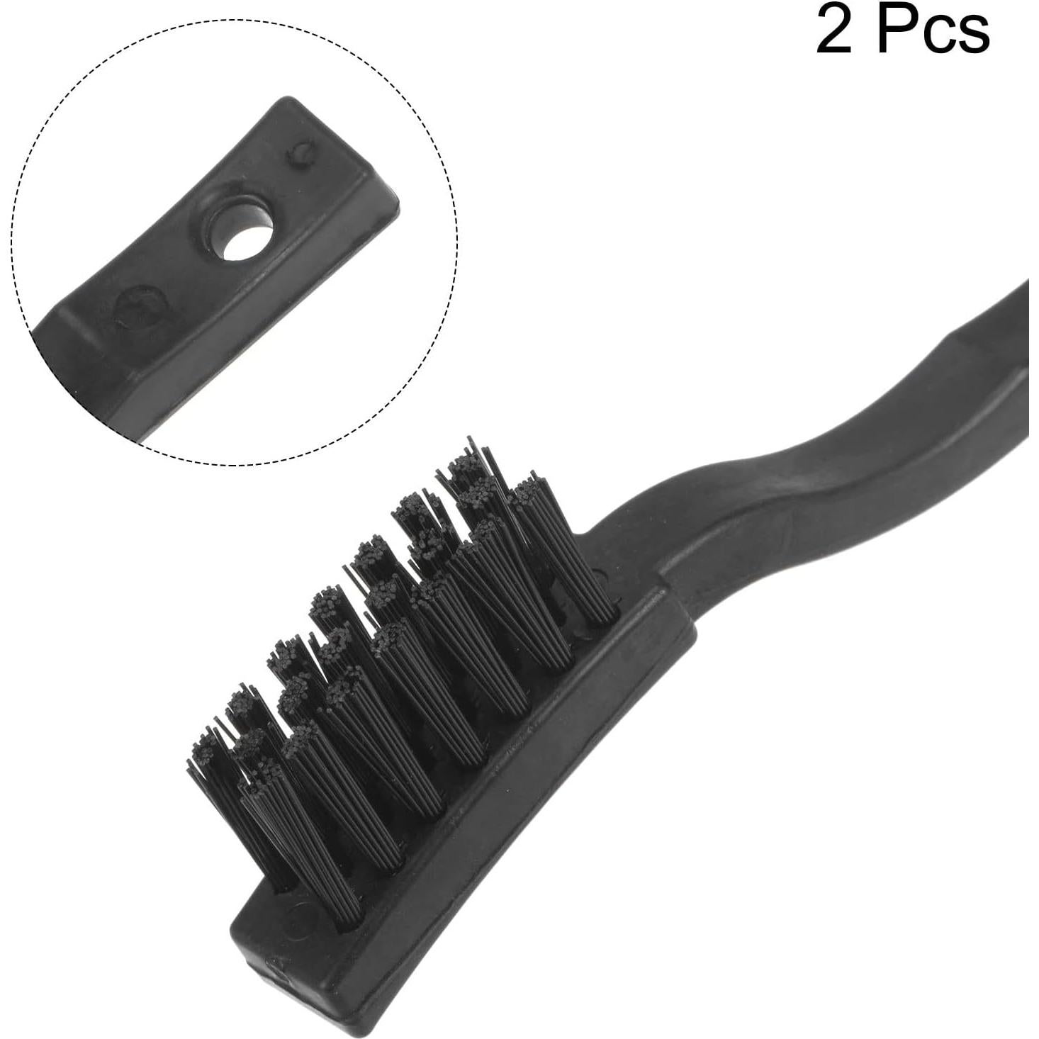 Cepillo Antiestático ESD uxcell 2 Pcs Nylon 15x30mm