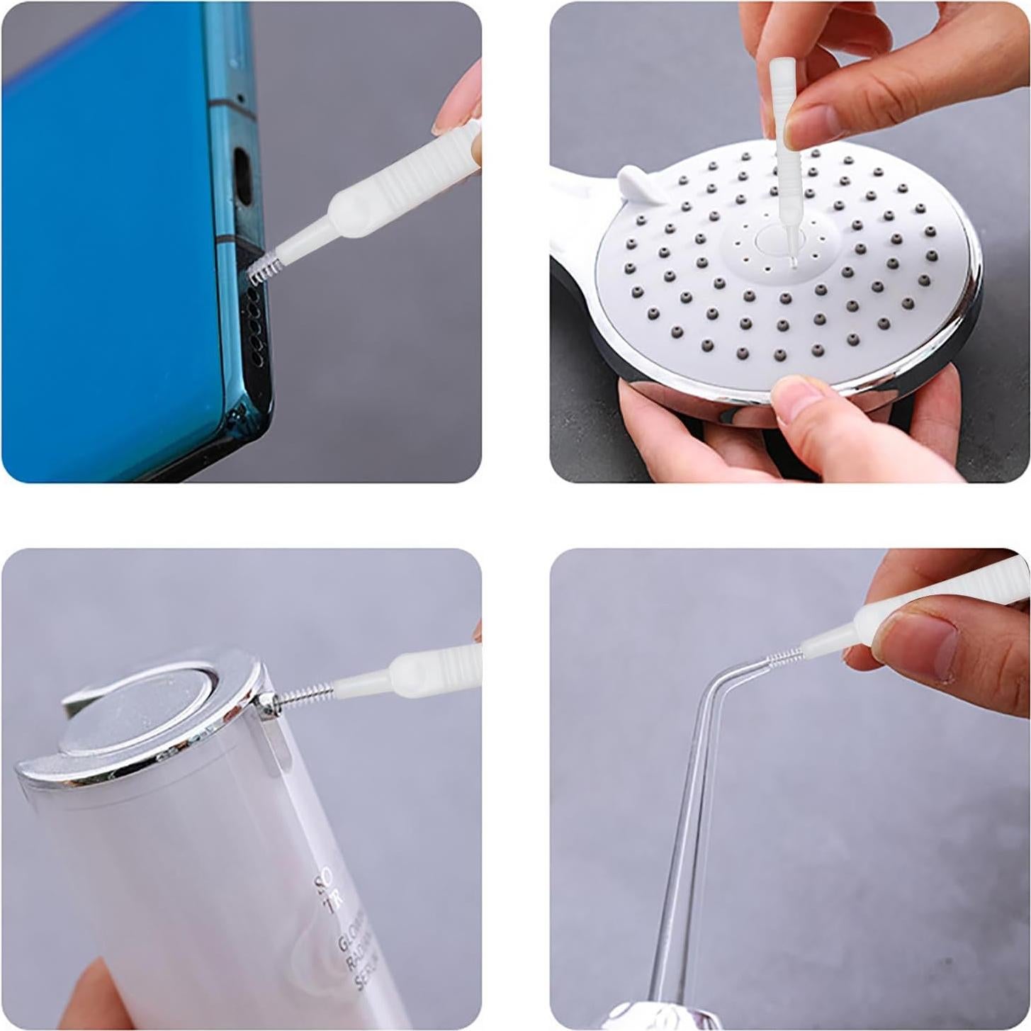 Juego de Cepillos de Limpieza LIEUDAGE para Cabezal de Ducha - 20 Piezas