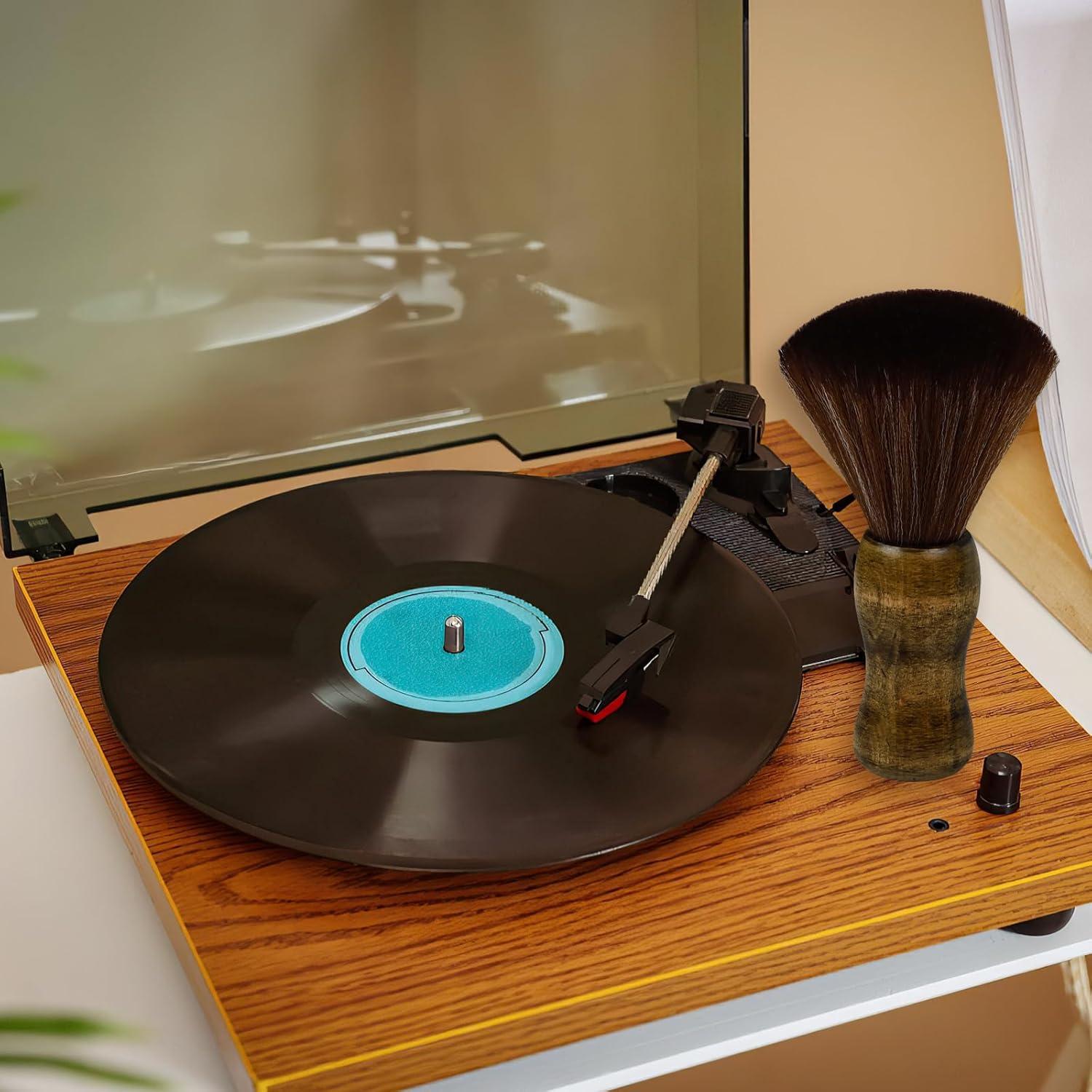 Cepillo Limpiador de Discos de Vinilo Nokiils Antiestático