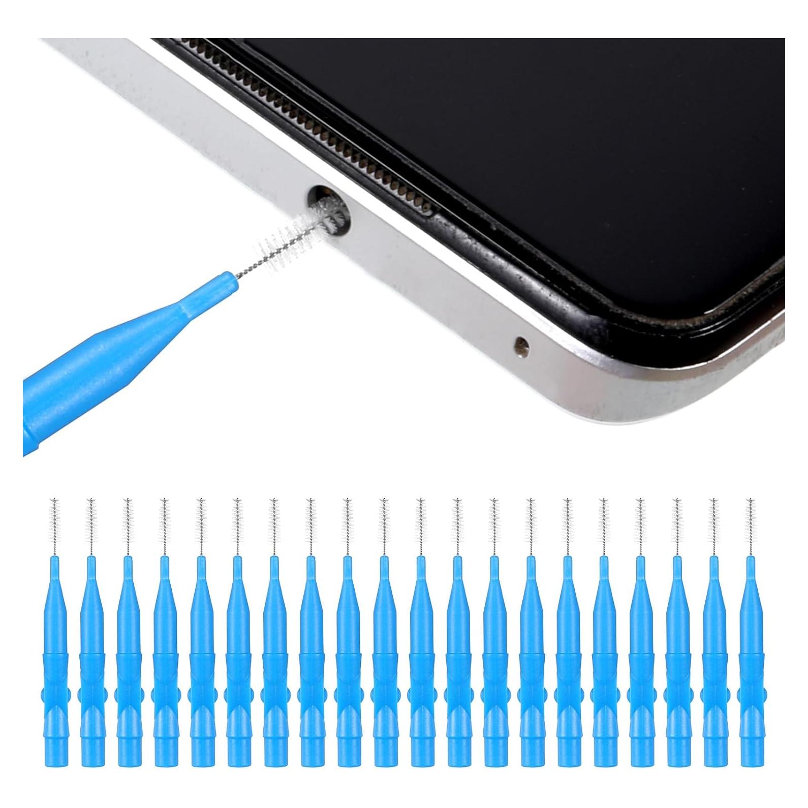 Kit de Limpieza para Teléfonos Móviles Aphumedc - 20 Cepillos Azul