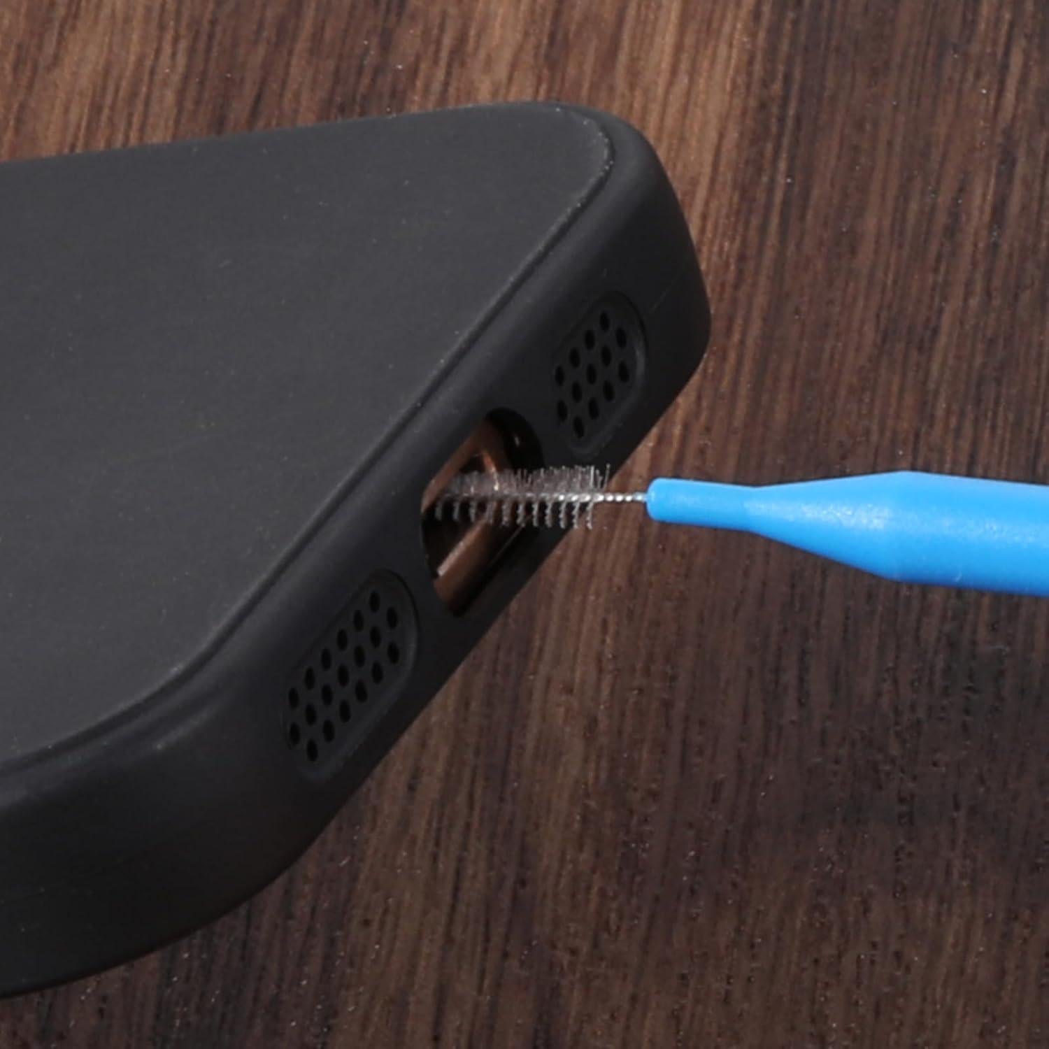 Kit de Limpieza para Teléfonos Móviles Aphumedc - 20 Cepillos Azul