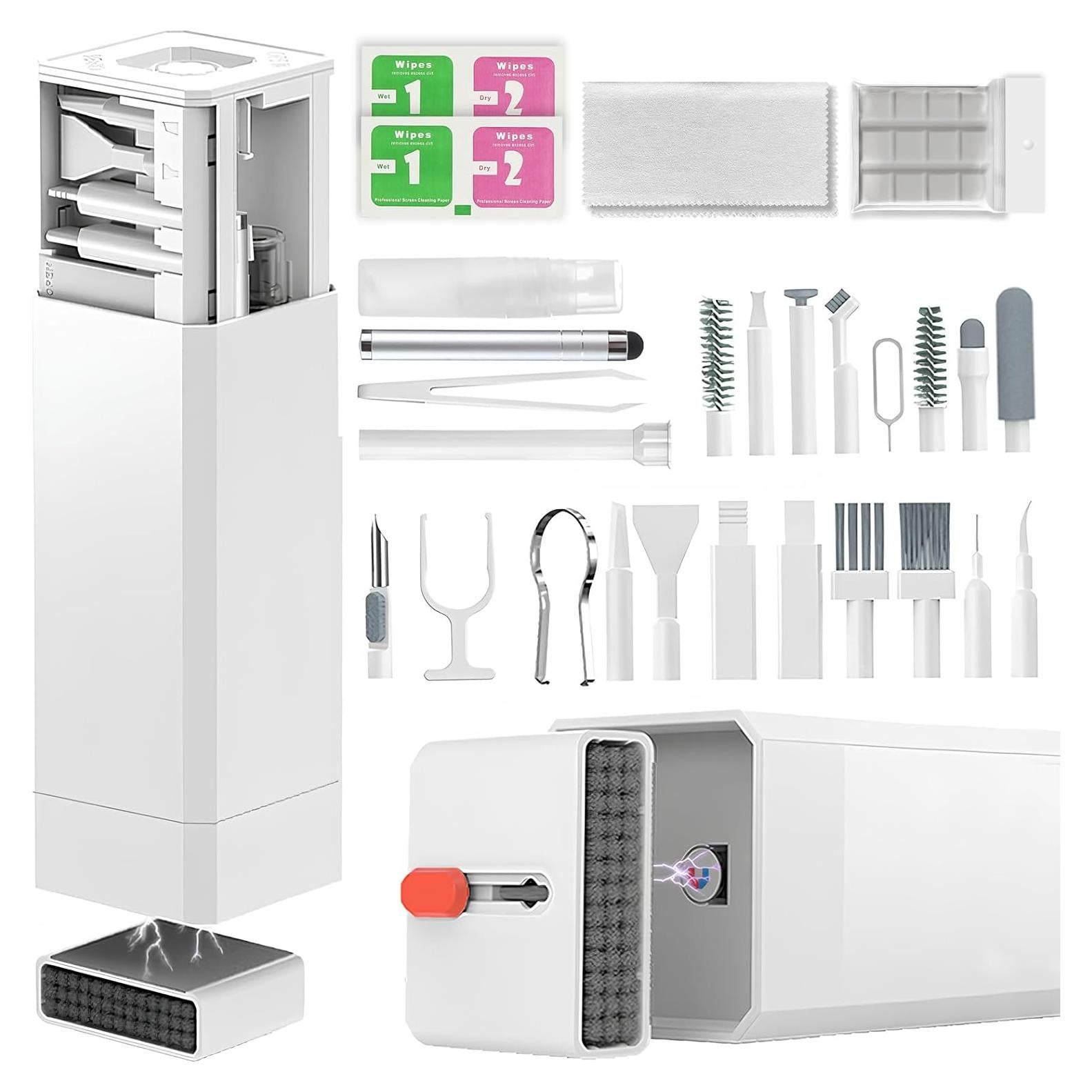 Kit de Limpieza Electrónica 35 en 1 hissimo - Blanco