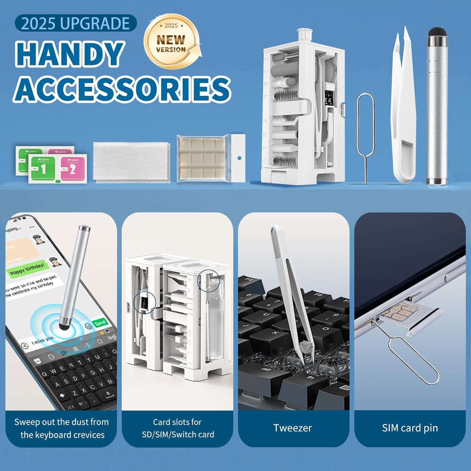 Kit de Limpieza Electrónica 35 en 1 hissimo - Blanco