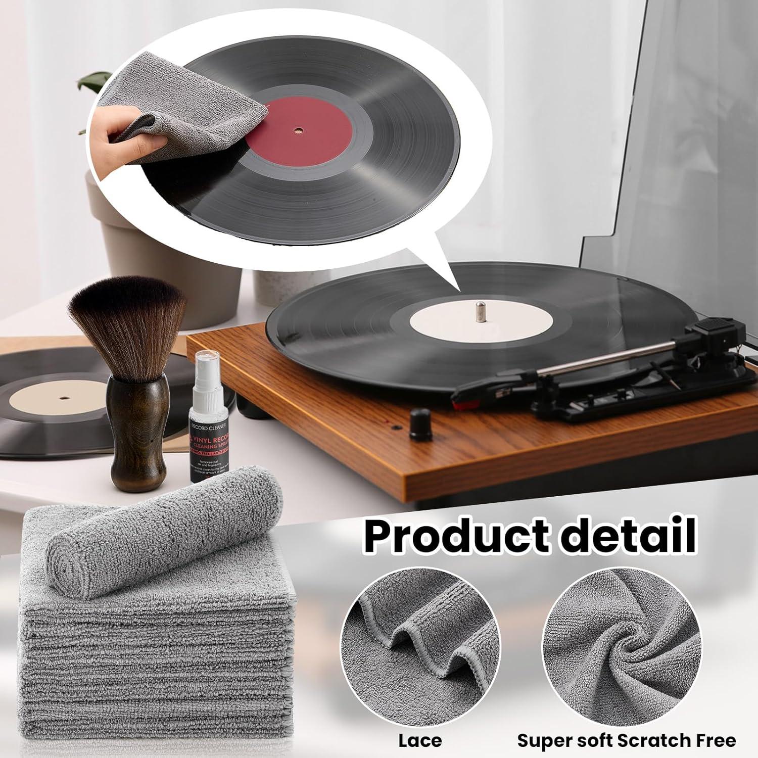 Kit de Limpieza de Discos de Vinilo Yiyiring 8 Piezas