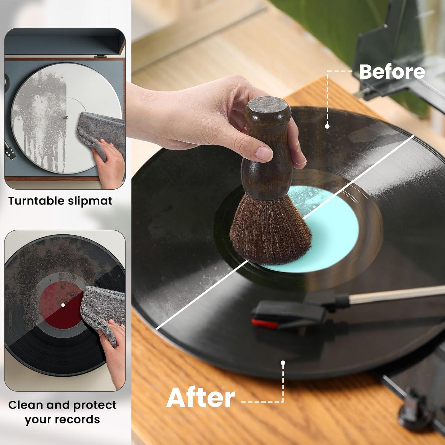 Kit de Limpieza de Discos de Vinilo Yiyiring 8 Piezas